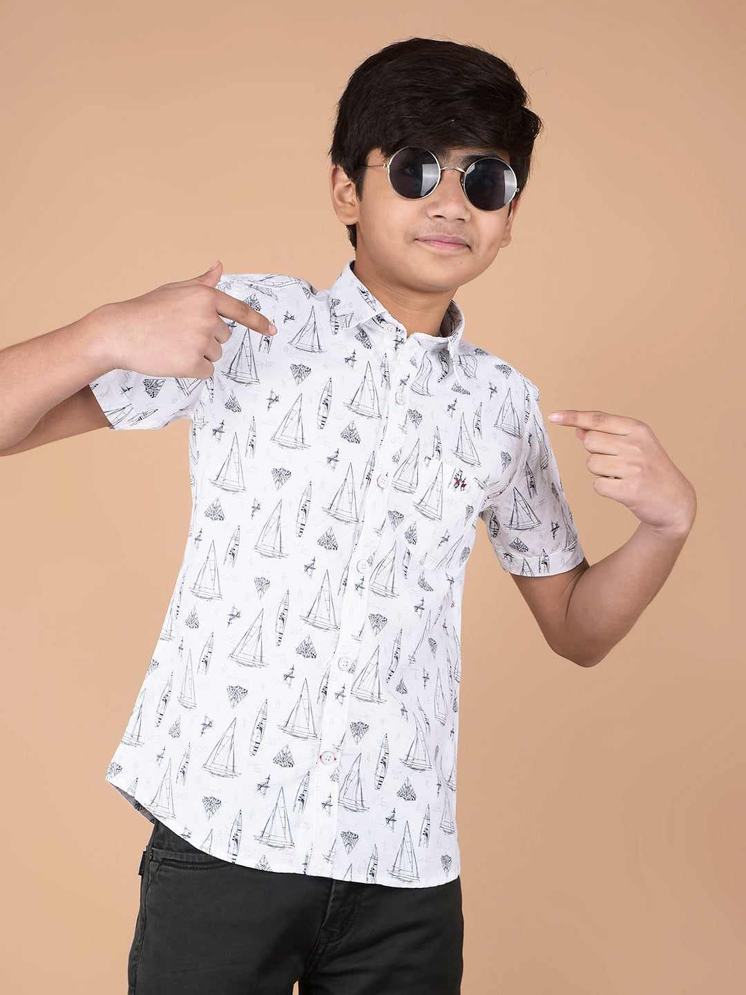 CRIMSOUNE CLUB BOYS SHIRT