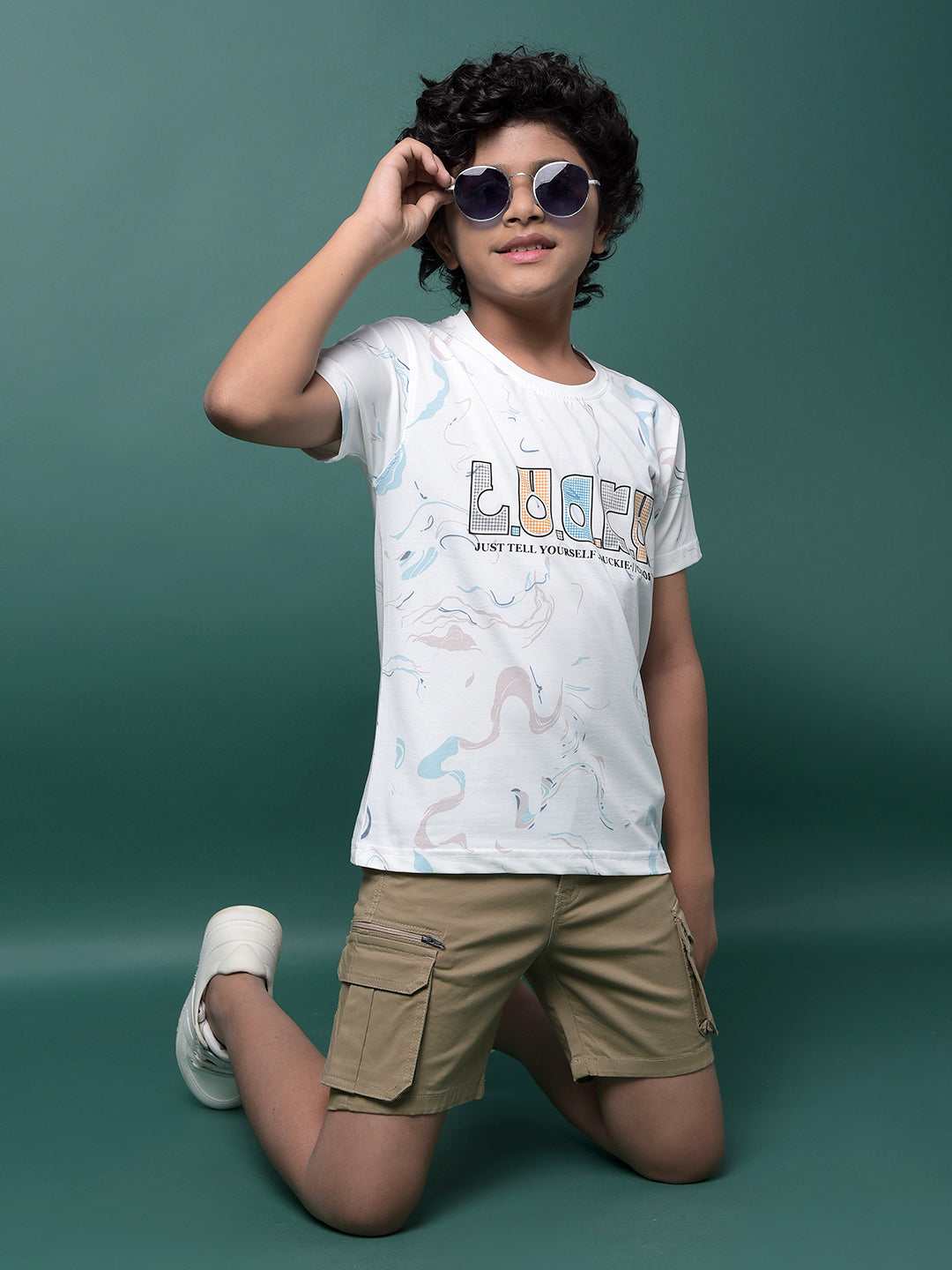 CRIMSOUNE CLUB BOYS T-SHIRT