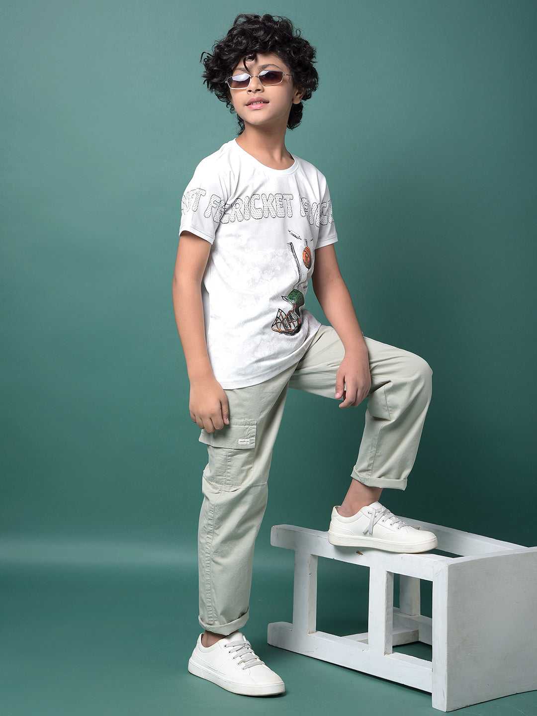CRIMSOUNE CLUB BOYS T-SHIRT