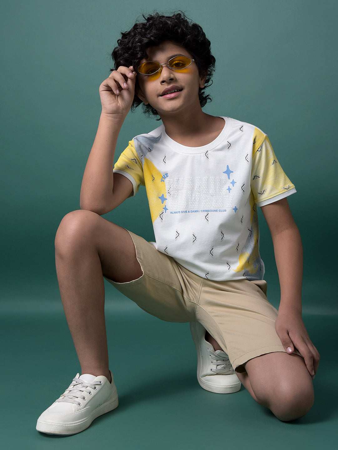 CRIMSOUNE CLUB BOYS T-SHIRT