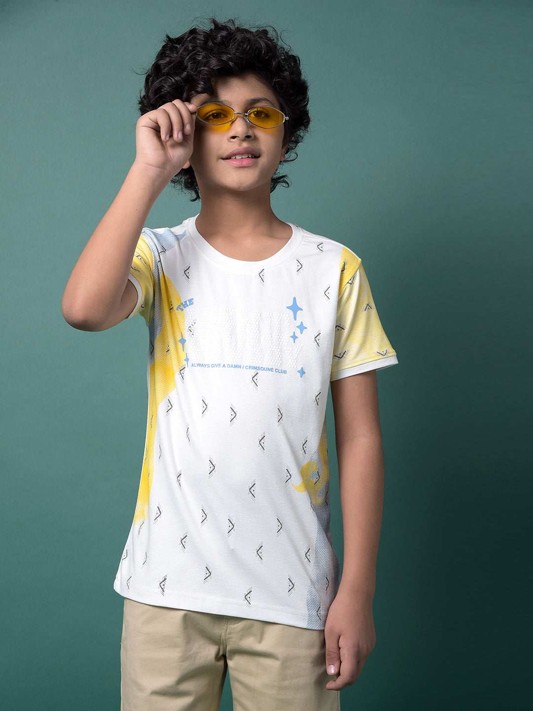 CRIMSOUNE CLUB BOYS T-SHIRT