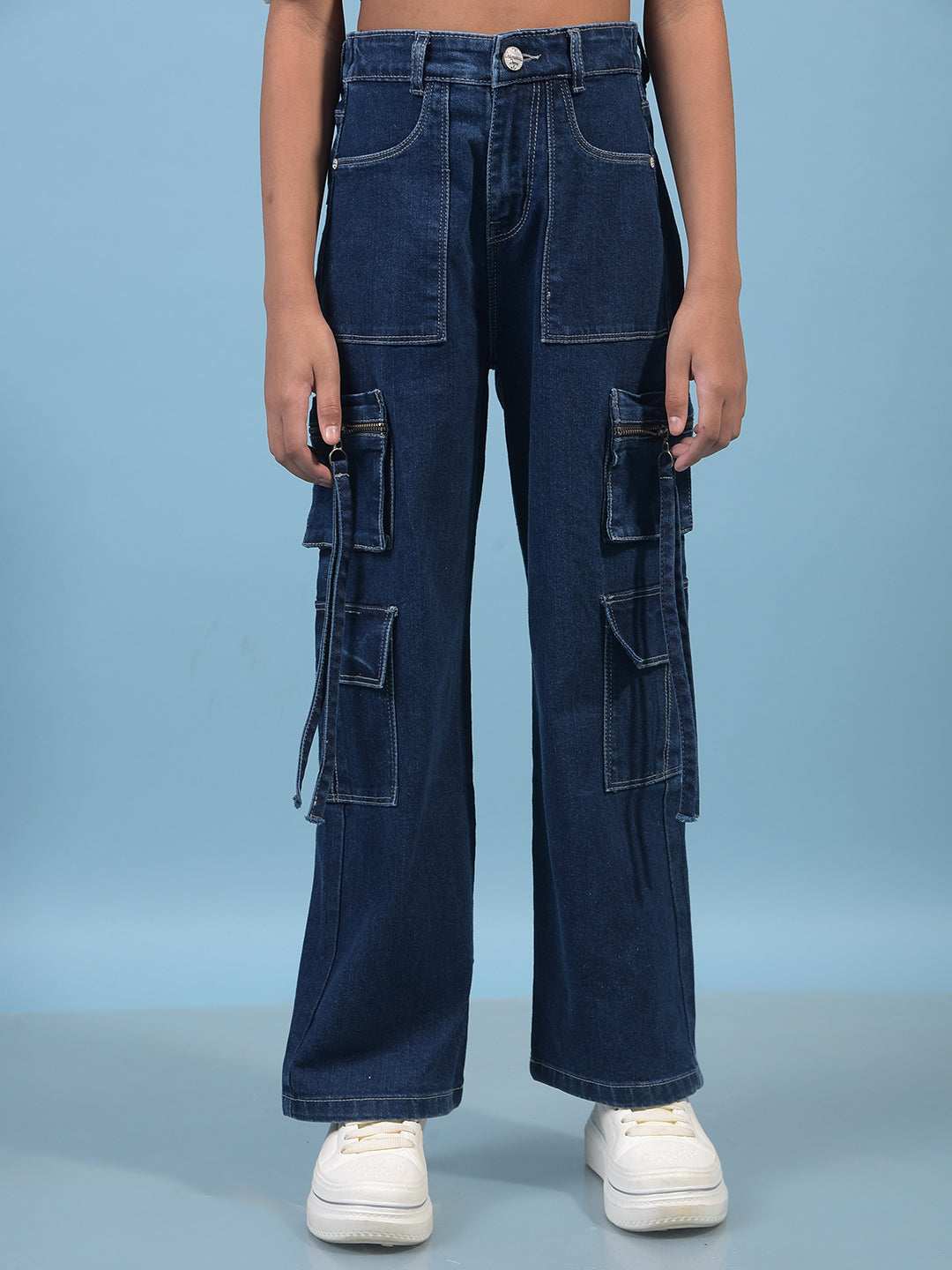 CRIMSOUNE CLUB GIRLS JEANS