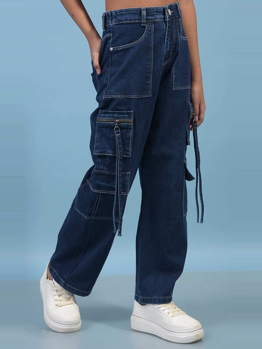 CRIMSOUNE CLUB GIRLS JEANS