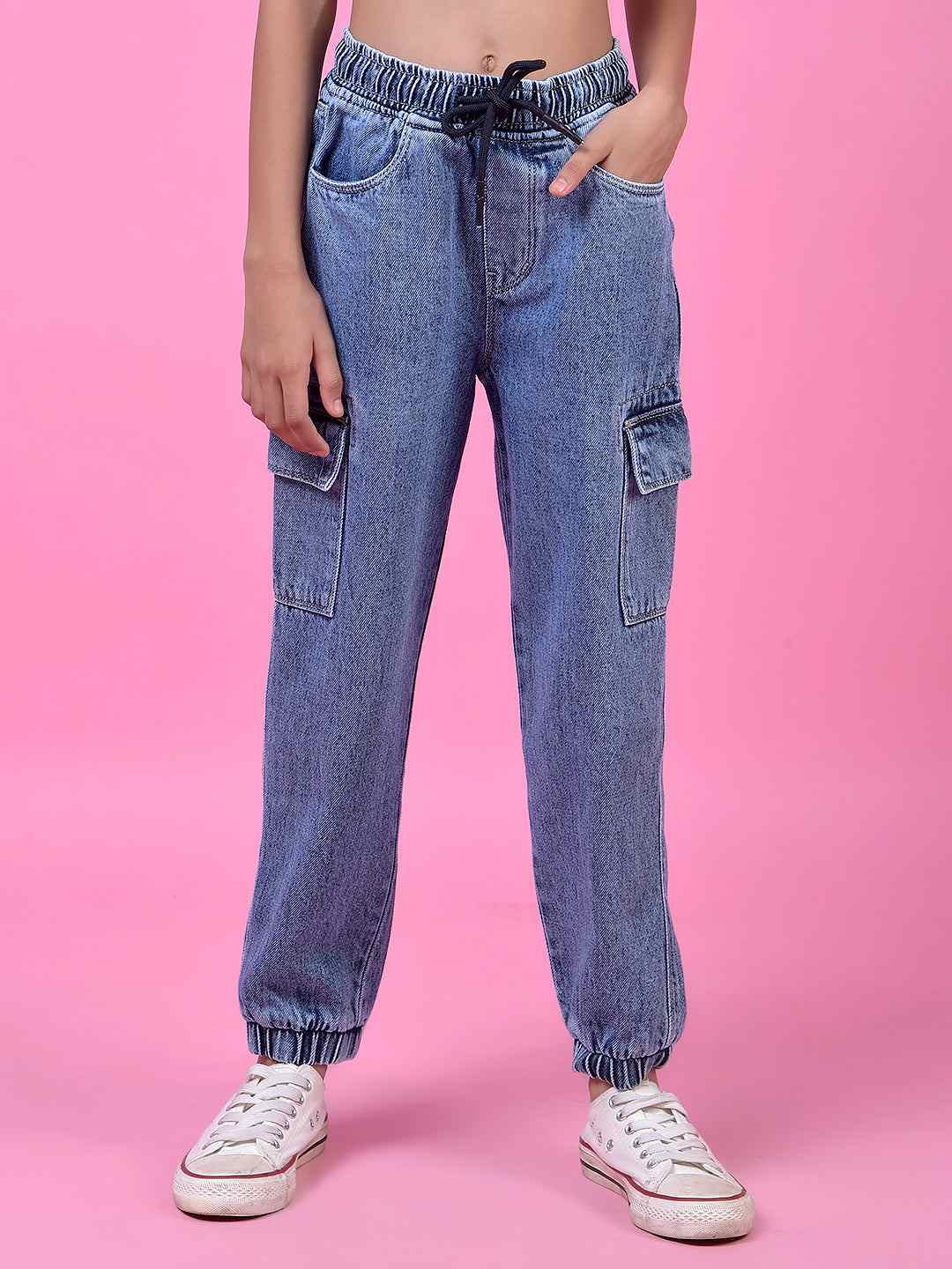 CRIMSOUNE CLUB GIRLS JEANS