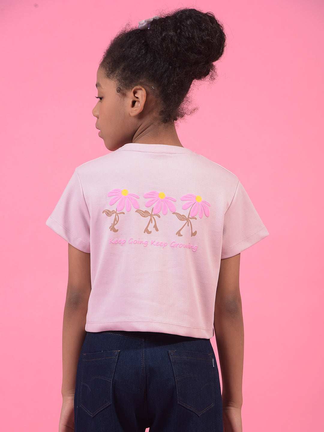 CRIMSOUNE CLUB GIRLS T-SHIRT LILAC