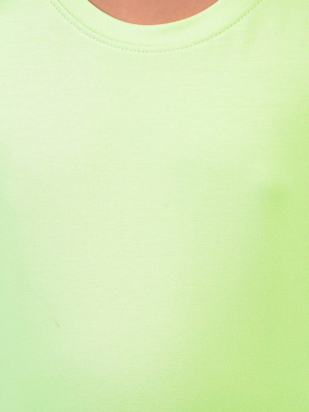CRIMSOUNE CLUB GIRLS T-SHIRT NEON GREEN