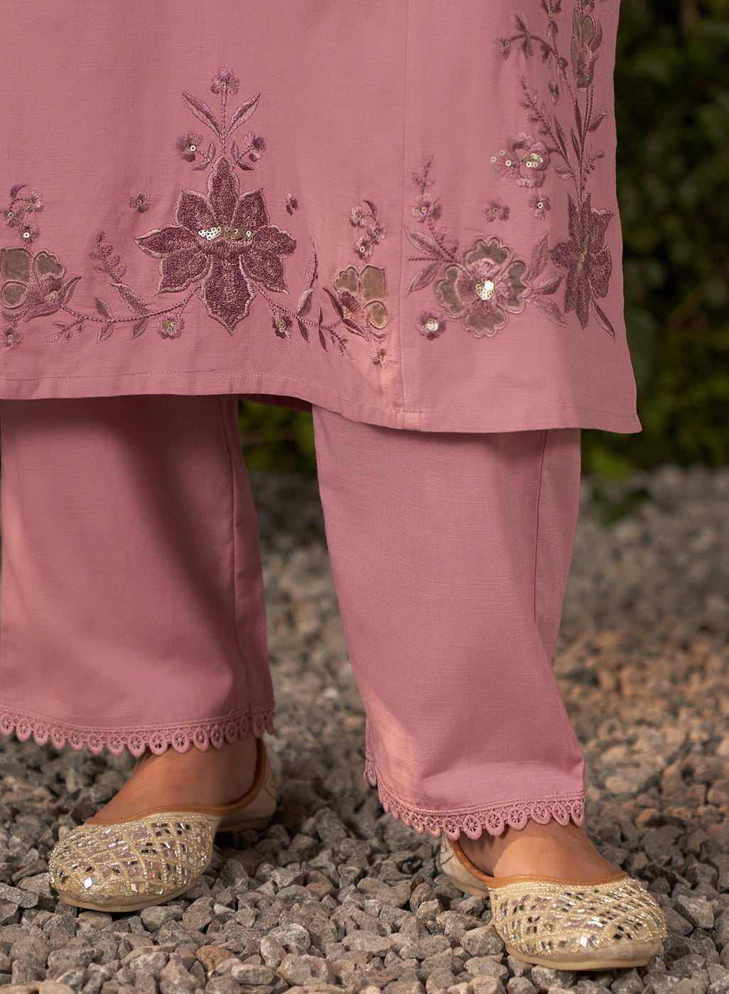 LAKSHITA LADIES WESTERN KURTI 3PCS SET LK04657 18 L.PINK