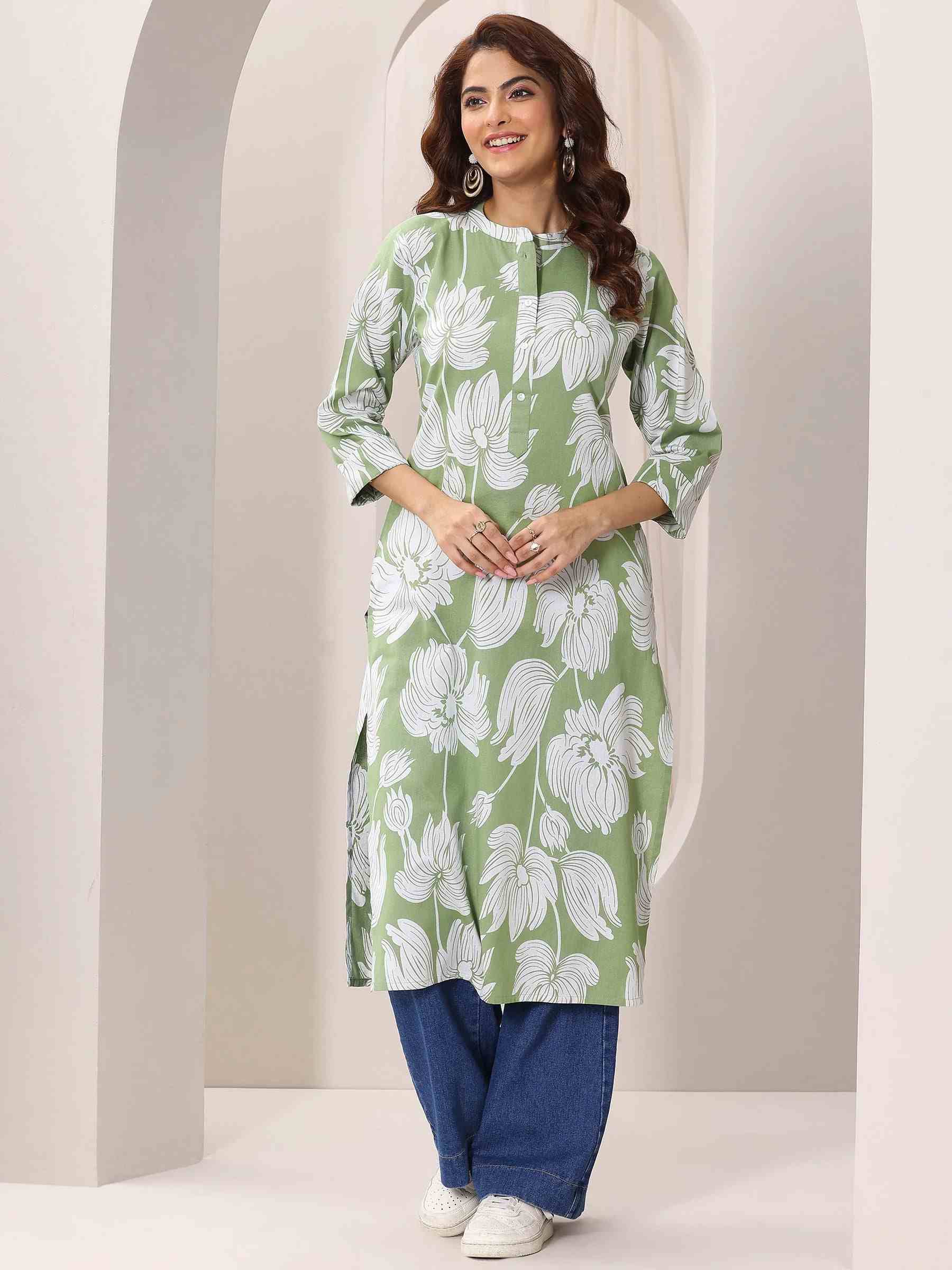 LIBAS LADIES WESTERN KURTI 1PCS