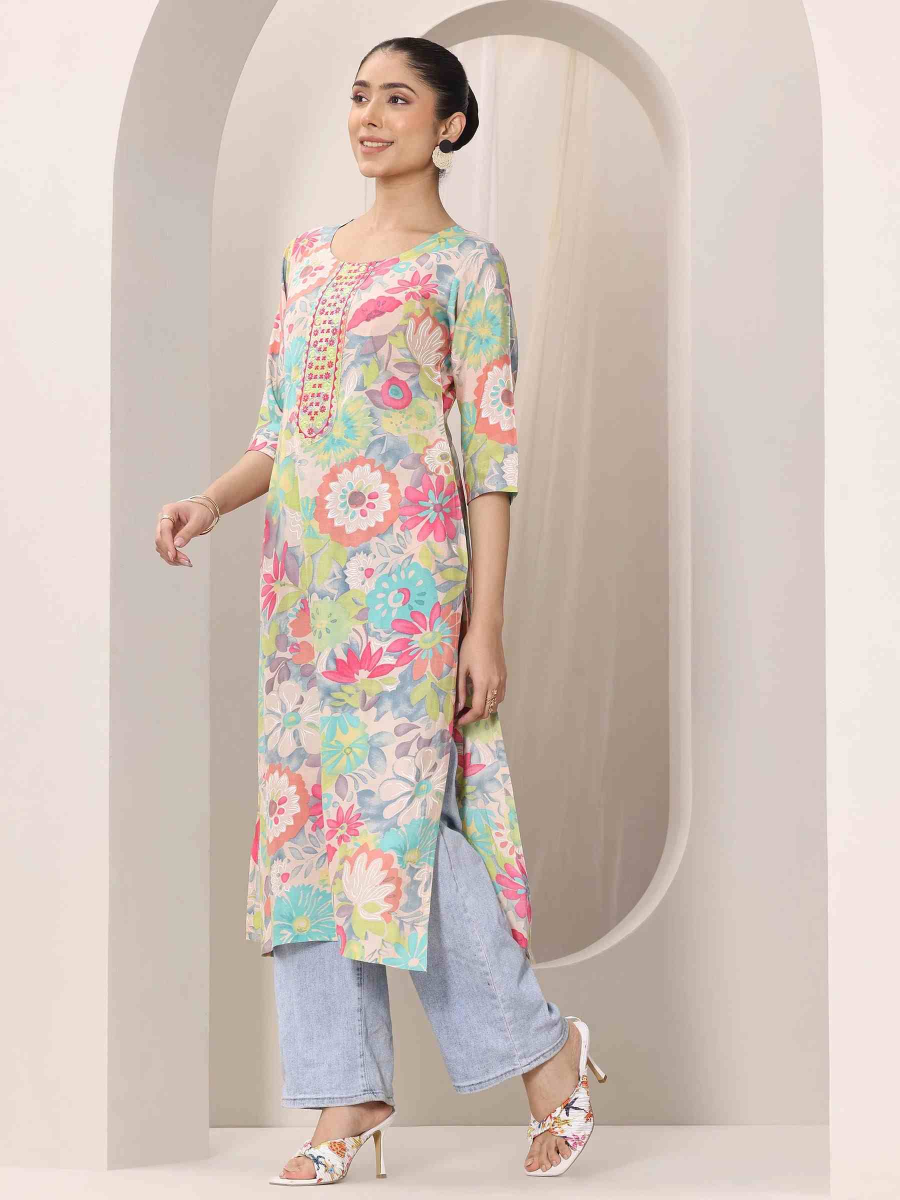 LIBAS LADIES WESTERN KURTI 1PCS