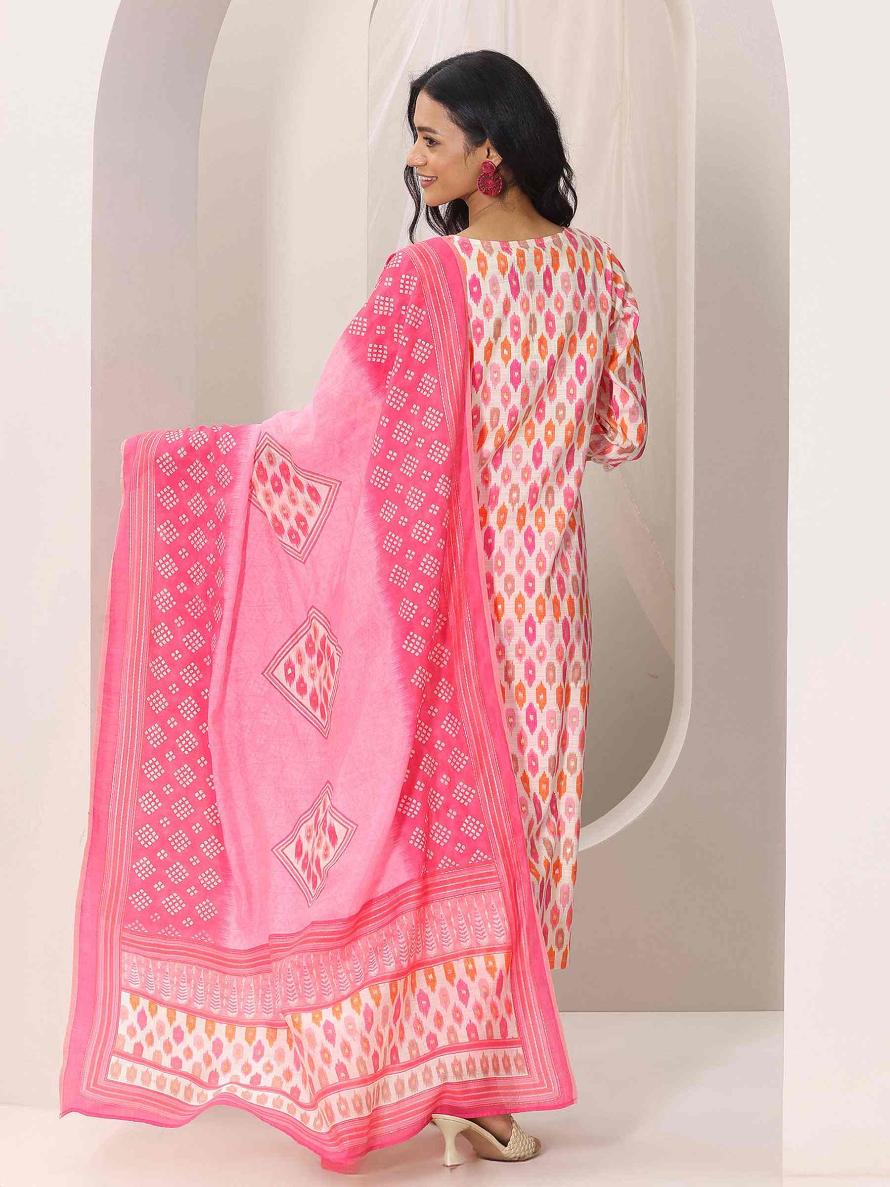 LIBAS LADIES WESTERN KURTI 3PCS SET