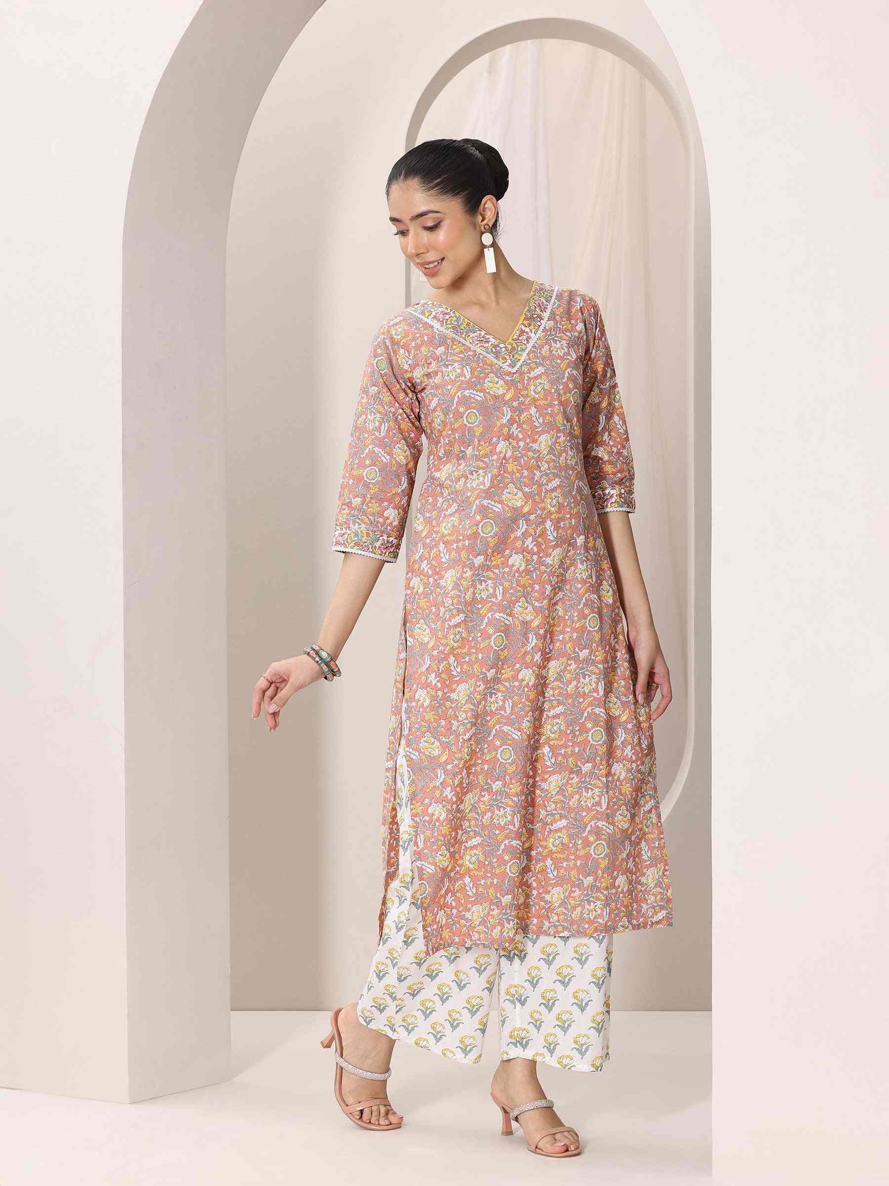 LIBAS LADIES WESTERN KURTI 3PCS SET