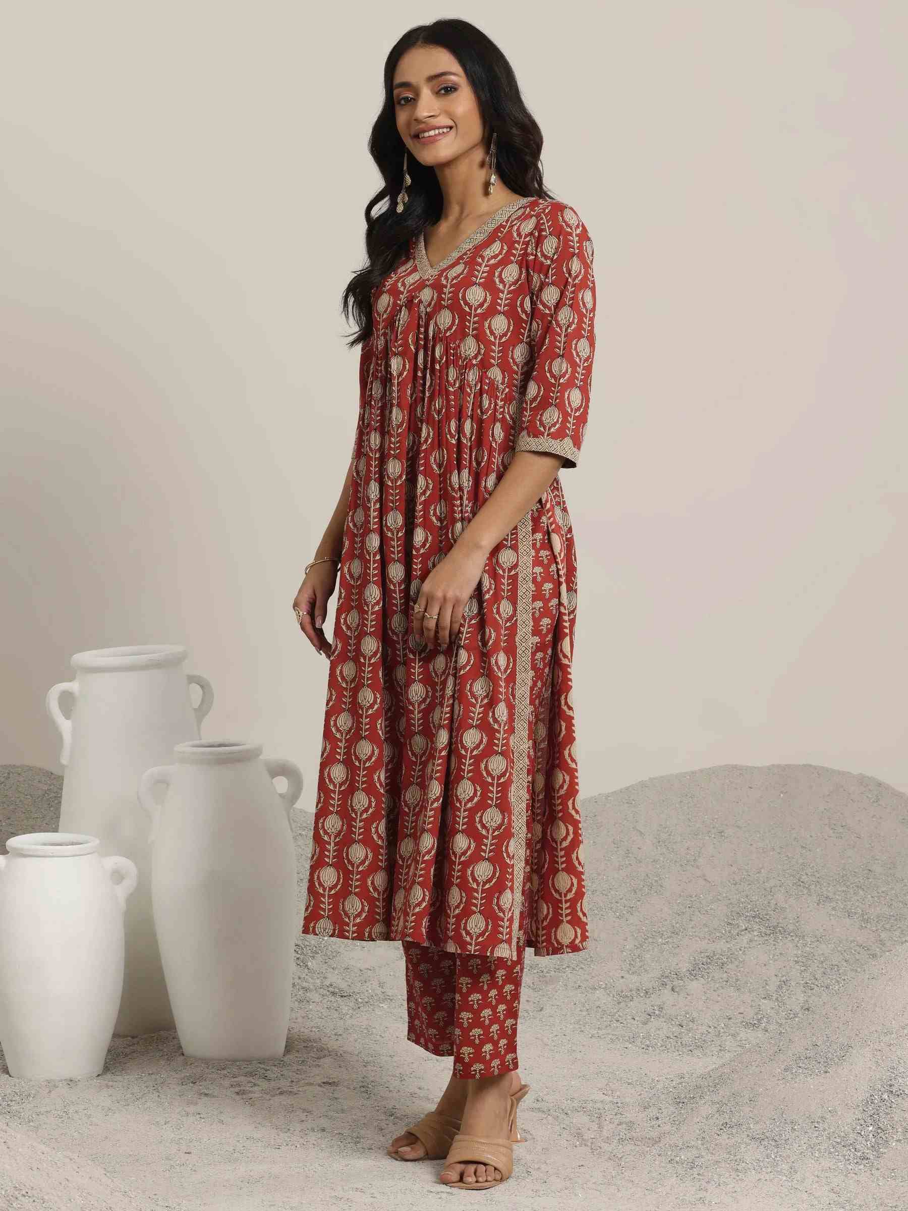 LIBAS LADIES WESTERN KURTI 3PCS SET