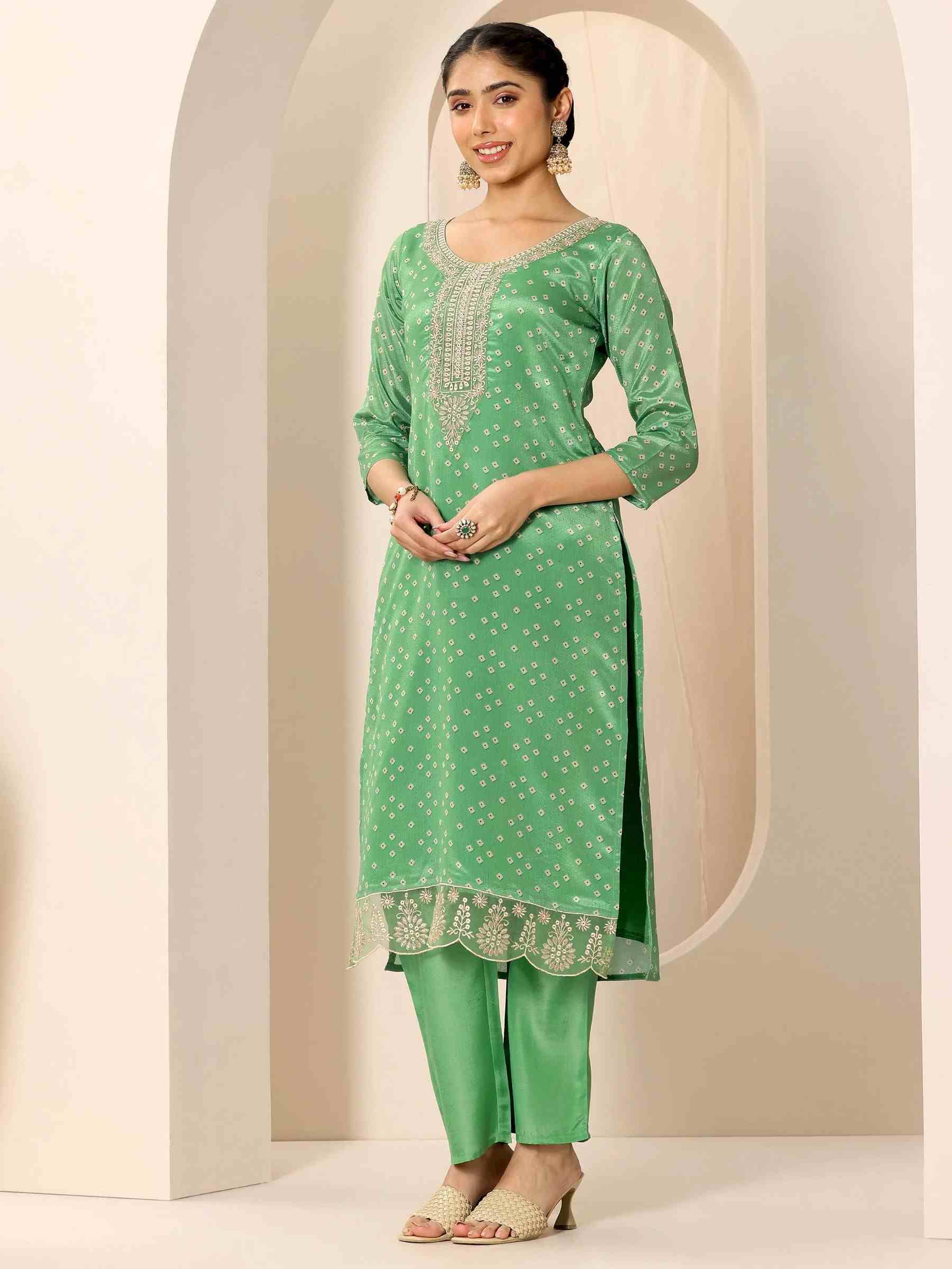 LIBAS LADIES WESTERN KURTI 3PCS SET