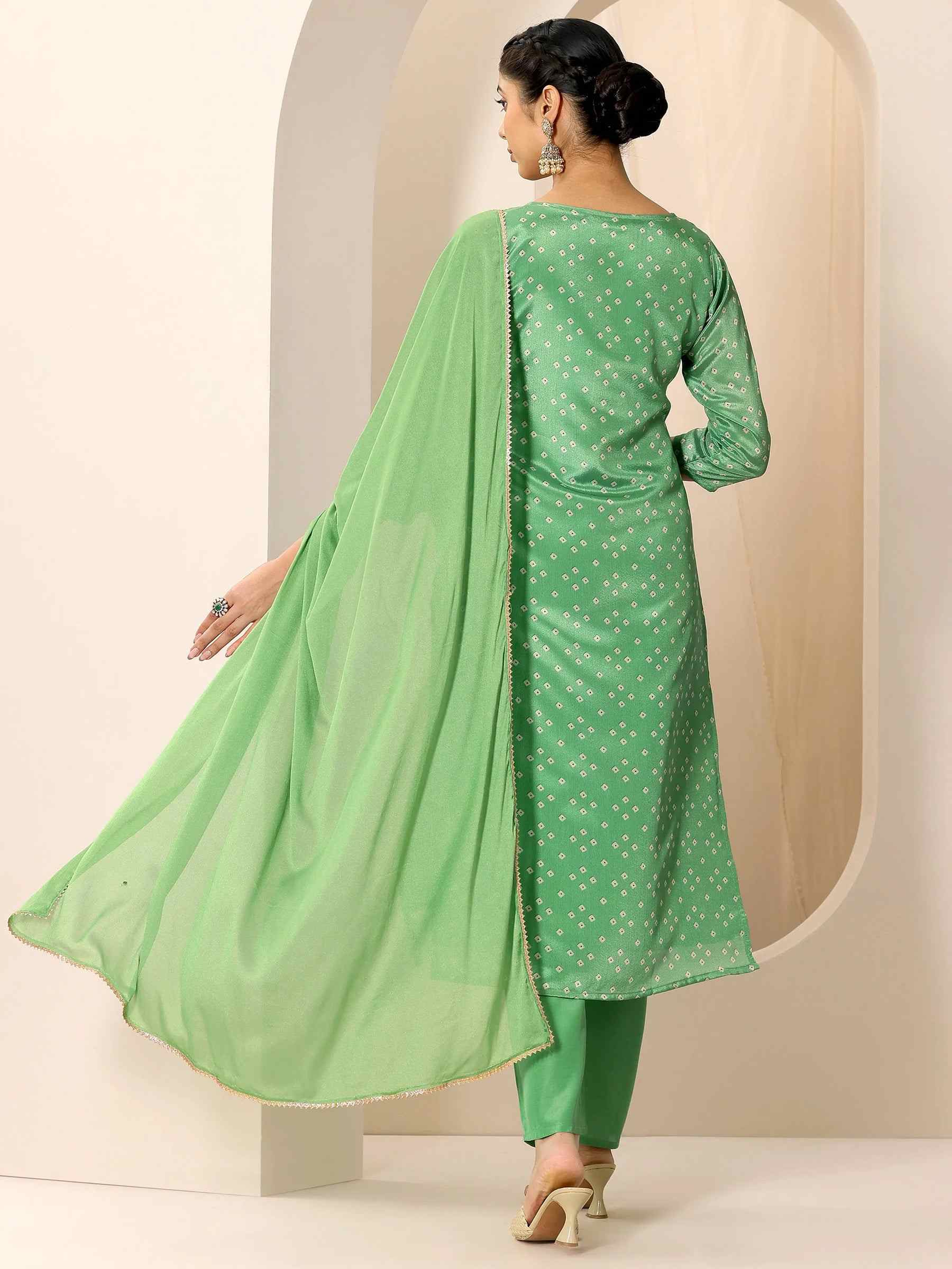 LIBAS LADIES WESTERN KURTI 3PCS SET