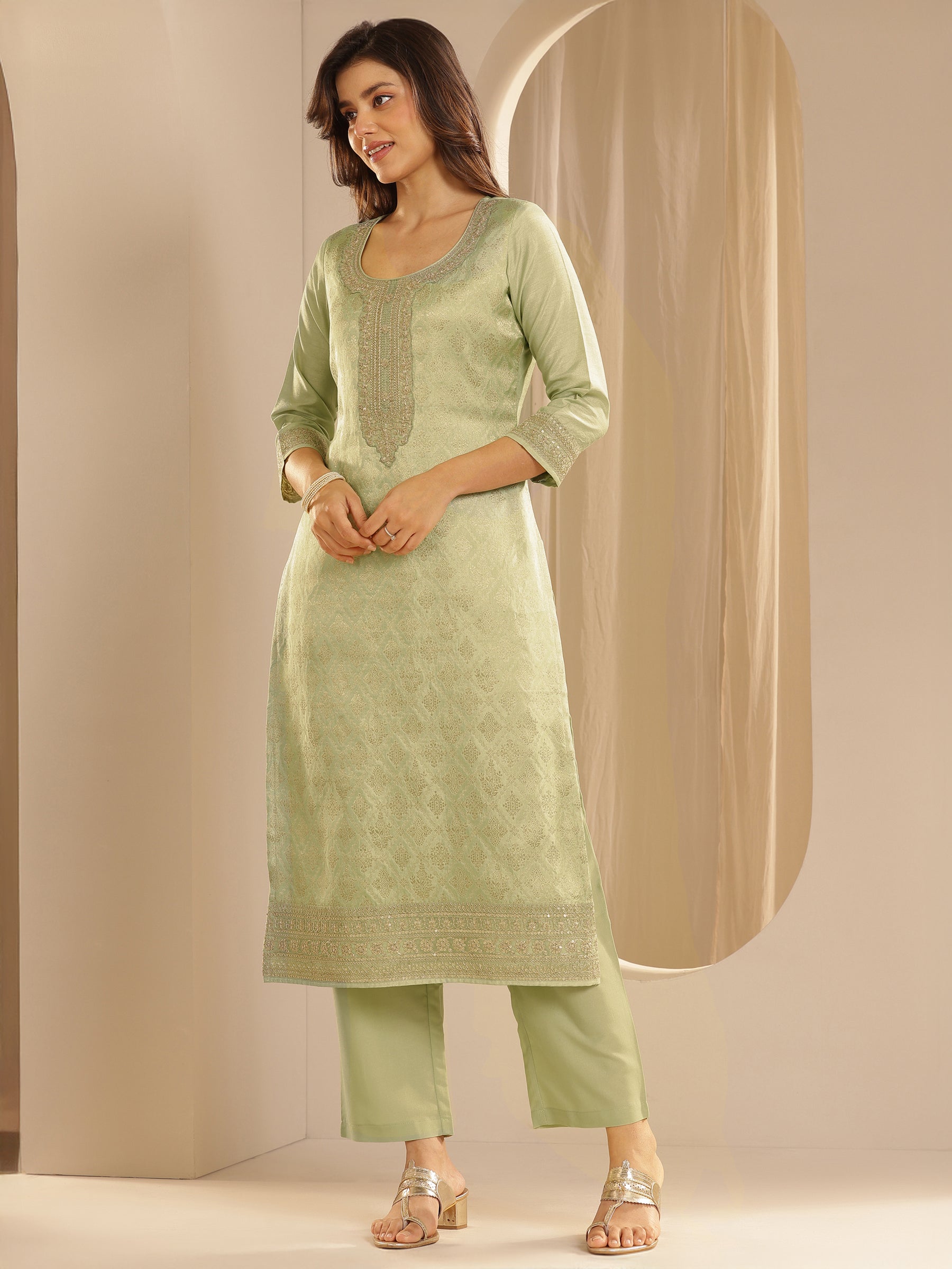 LIBAS LADIES WESTERN KURTI 3PCS SET