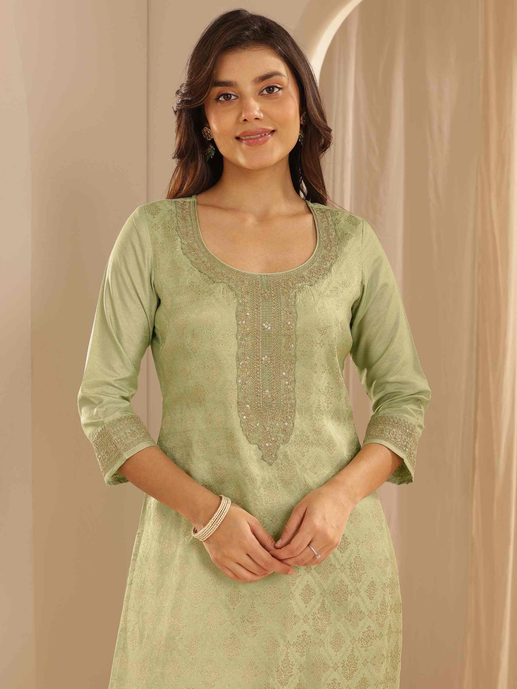 LIBAS LADIES WESTERN KURTI 3PCS SET