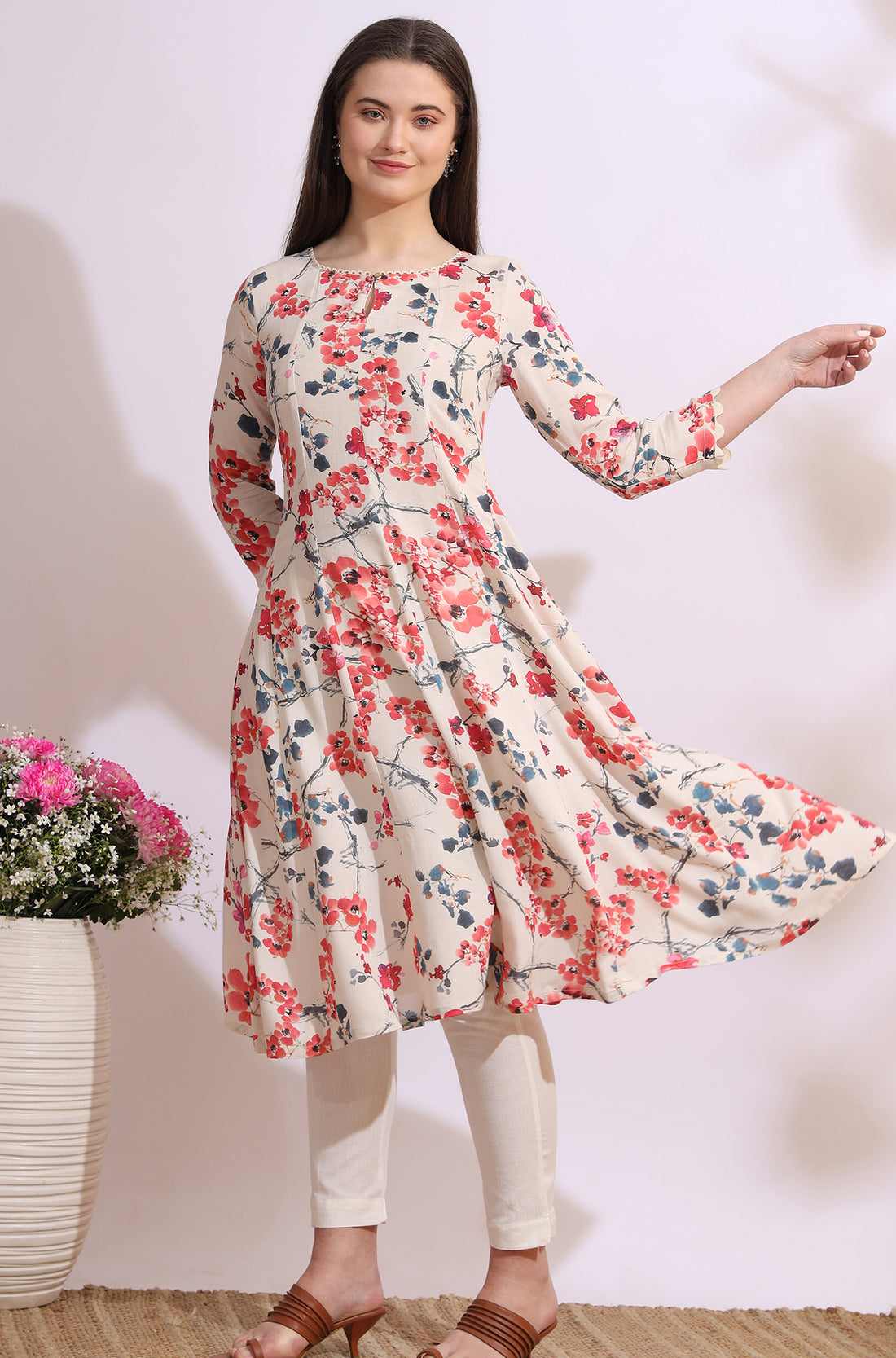 W LADIES WESTERN KURTI 1PCS