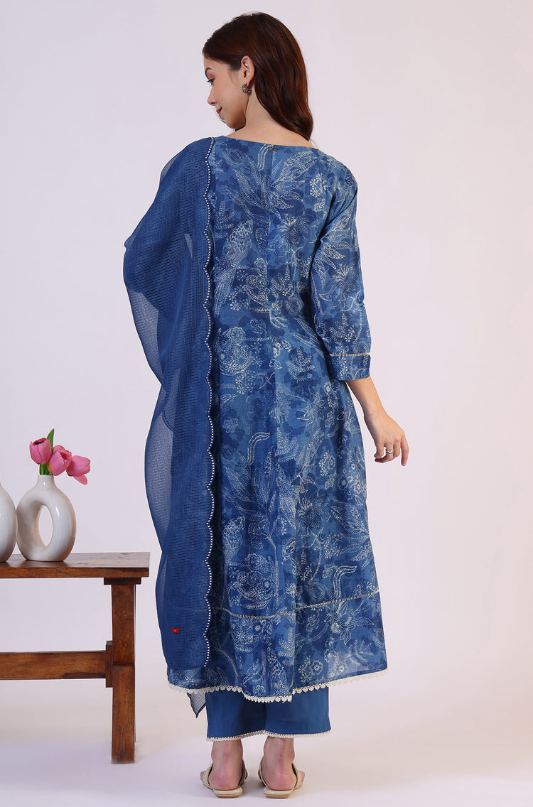 W LADIES WESTERN KURTI 3PCS SET