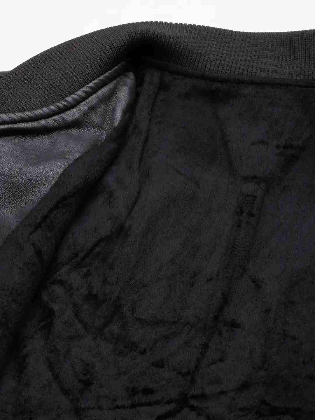 SHOWOFF Men Grey Solid Mandarin Collar Full Sleeves Jacket