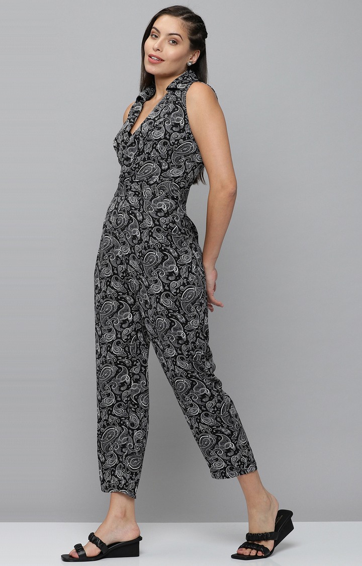 Buy Juniper OffWhite  Pink Floral Print Jumpsuit for Women Online  Tata  CLiQ