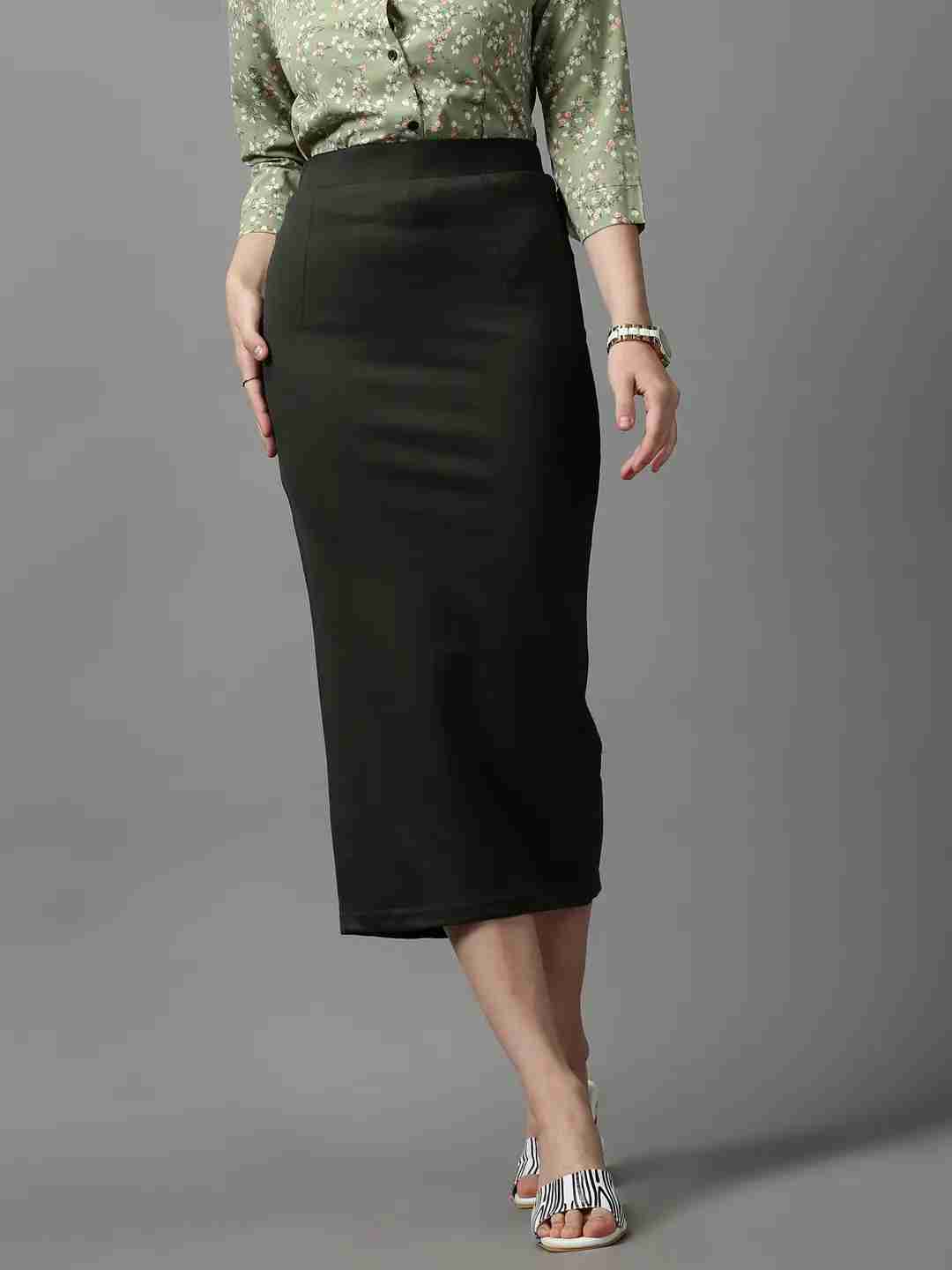 Fashionista  Pencil Skirt  Denim Skirt  Madish