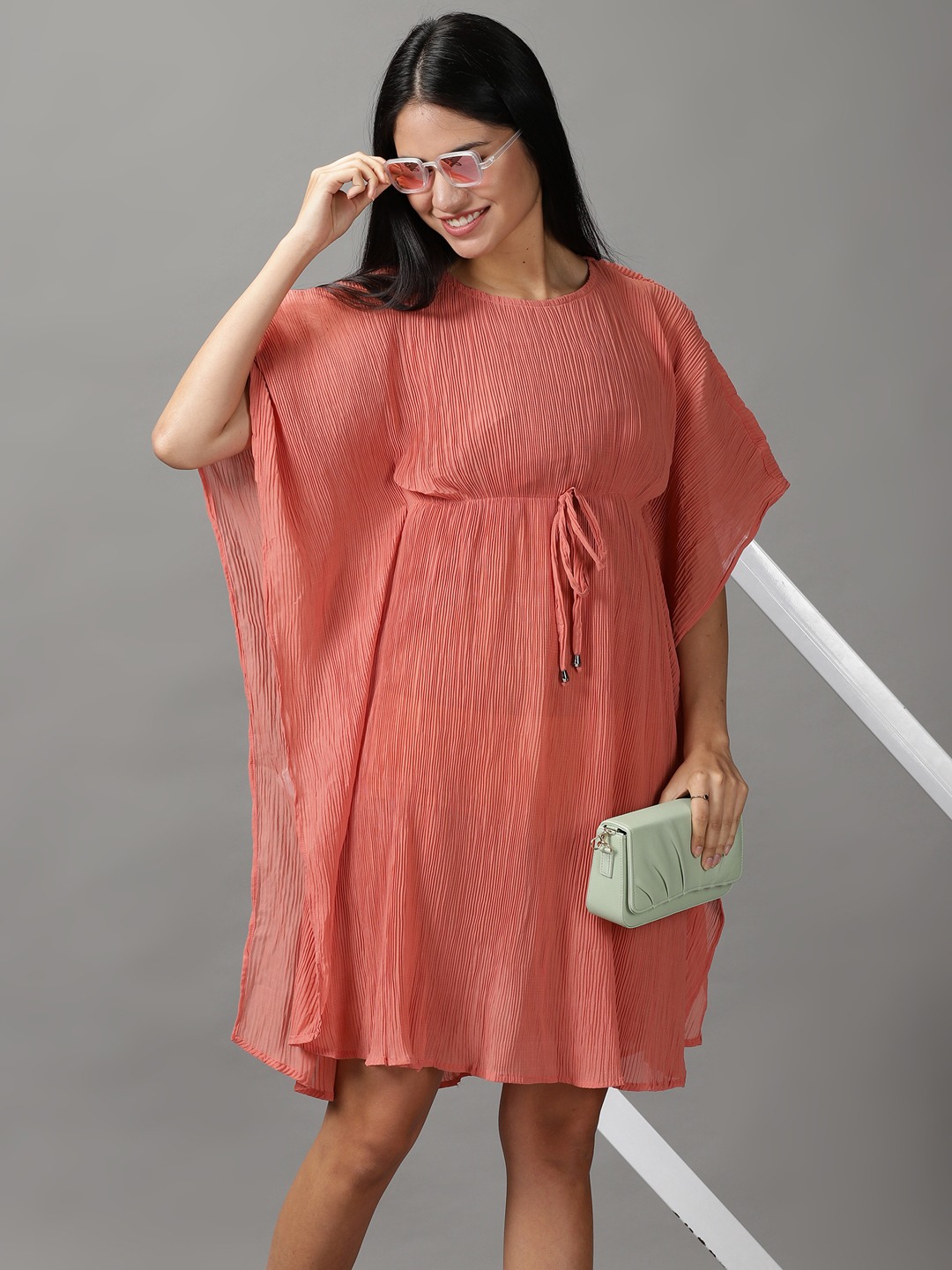 Knee length store kaftan dress