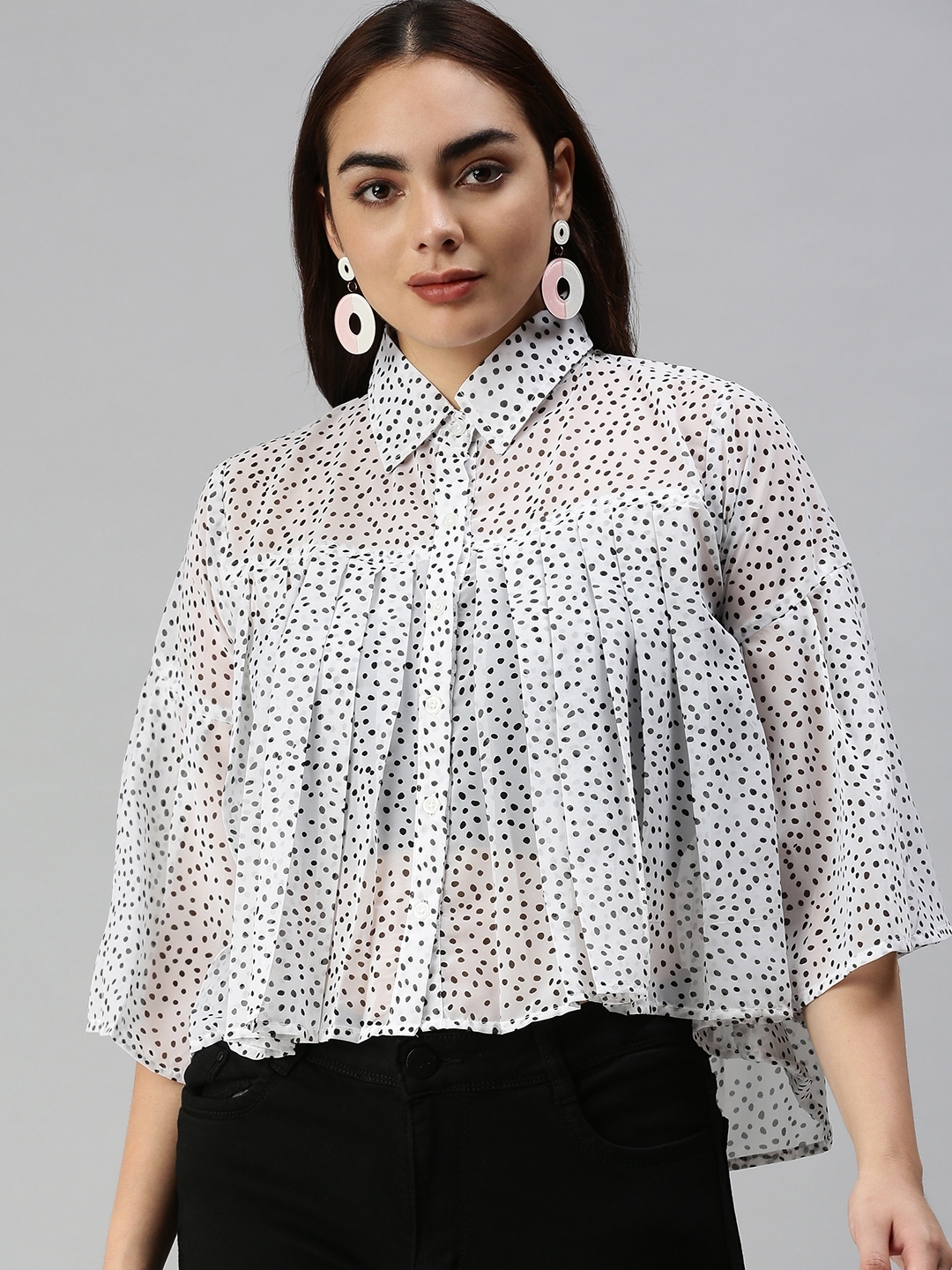 Women's Polka Dot Tops