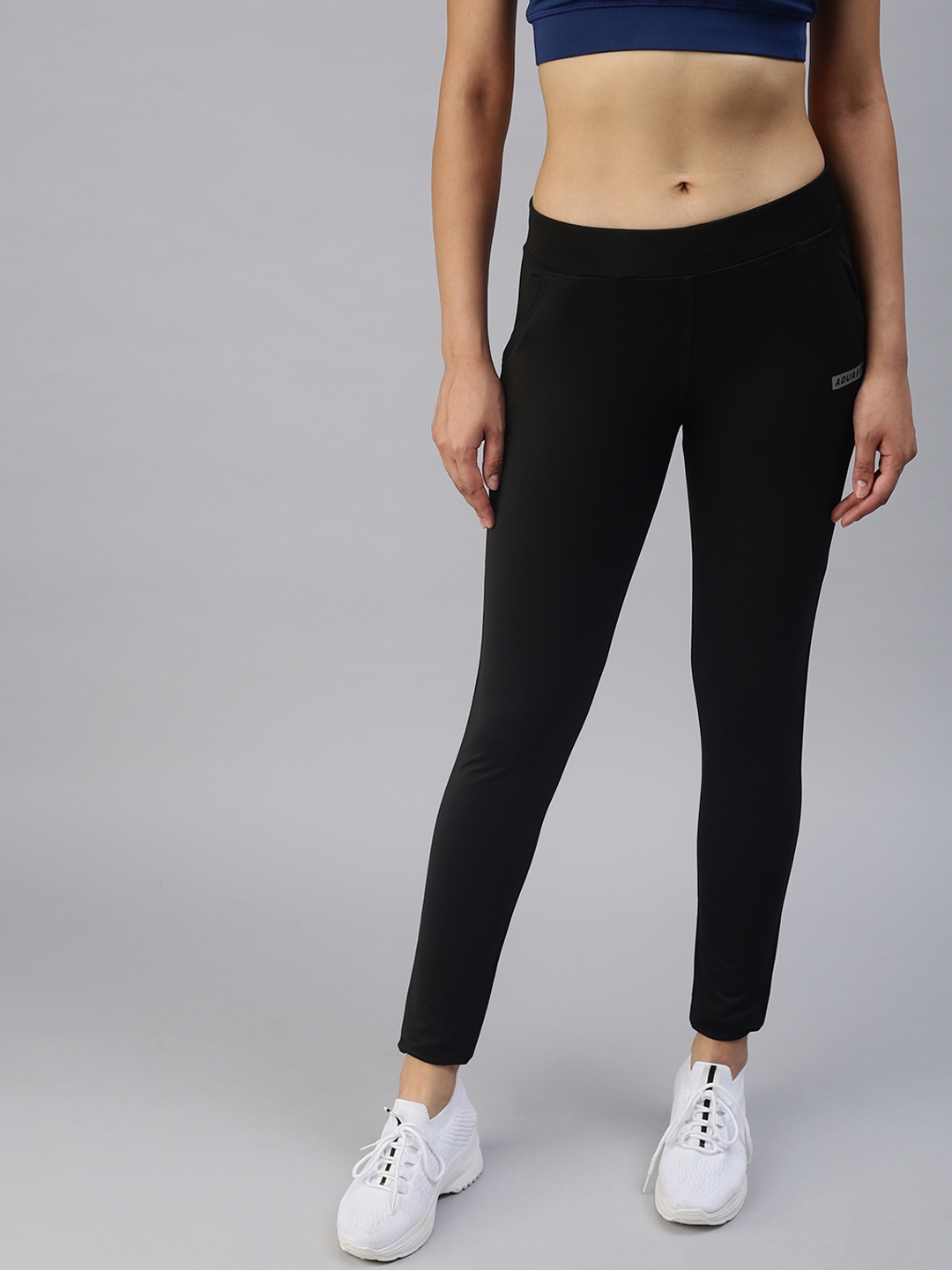 Buy DIAZ Gym wear Ankle Length Stretchable Side Pocket Tights / Sports  Leggings / Sports Fitness Yoga Track Pants for Girls & Women Colour Black  Size XL Online at Best Prices in