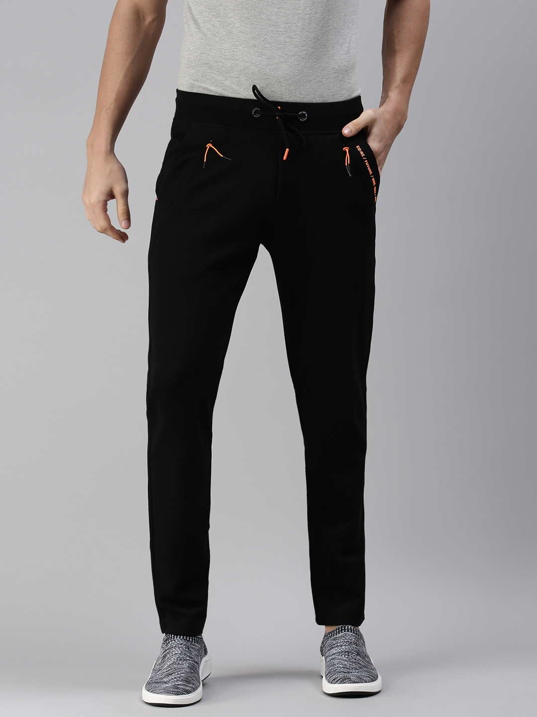 Buy Men's Black-Red Track Pants Online At Best Price: TT Bazaar