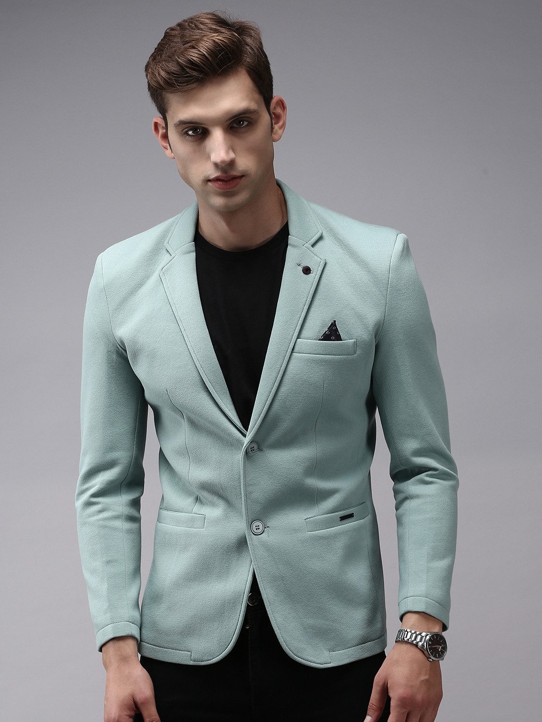 Green colour blazer shop