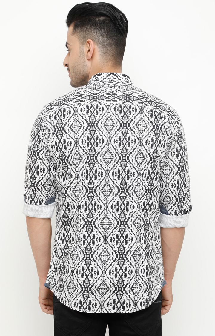 Showoff | SHOWOFF Men's Full Sleeve Slim Fit Printed Casual Shirt 3