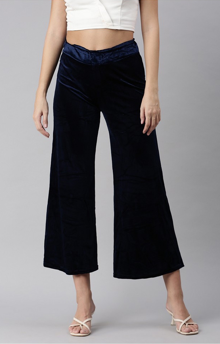 Buy INSENSE Printed Polyester Loose Fit Womens Track Pants | Shoppers Stop