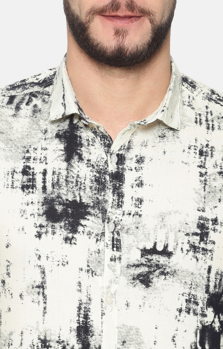 Showoff | SHOWOFF Men's Casual Printed Shirt 4
