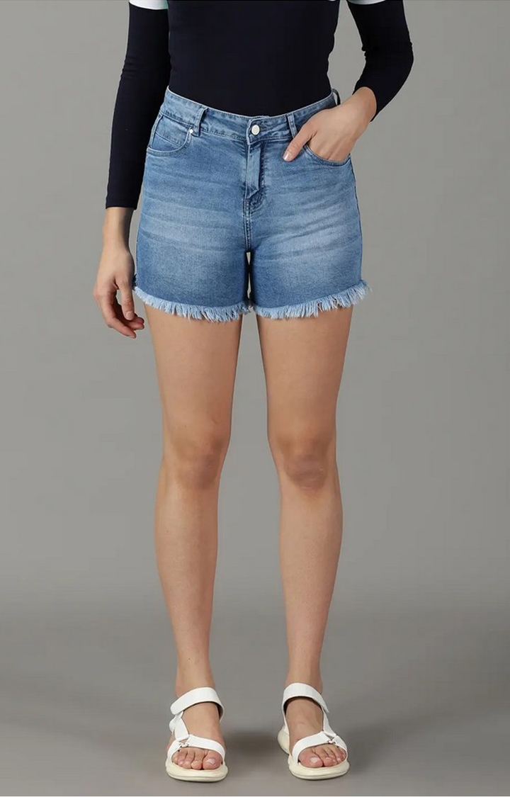 Womens High Waist Denim Shorts Hot Pants Button Jeans Trousers Bottoms |  eBay-cheohanoi.vn