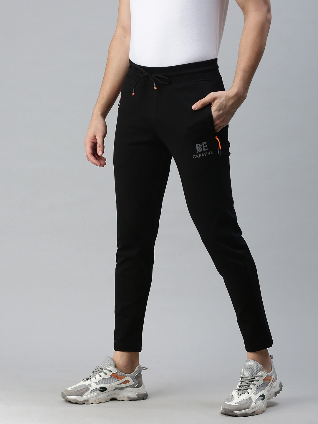 LAINCHO Men's Regular Slim Fit Track Pants (S, Black) : Amazon.in: Clothing  & Accessories