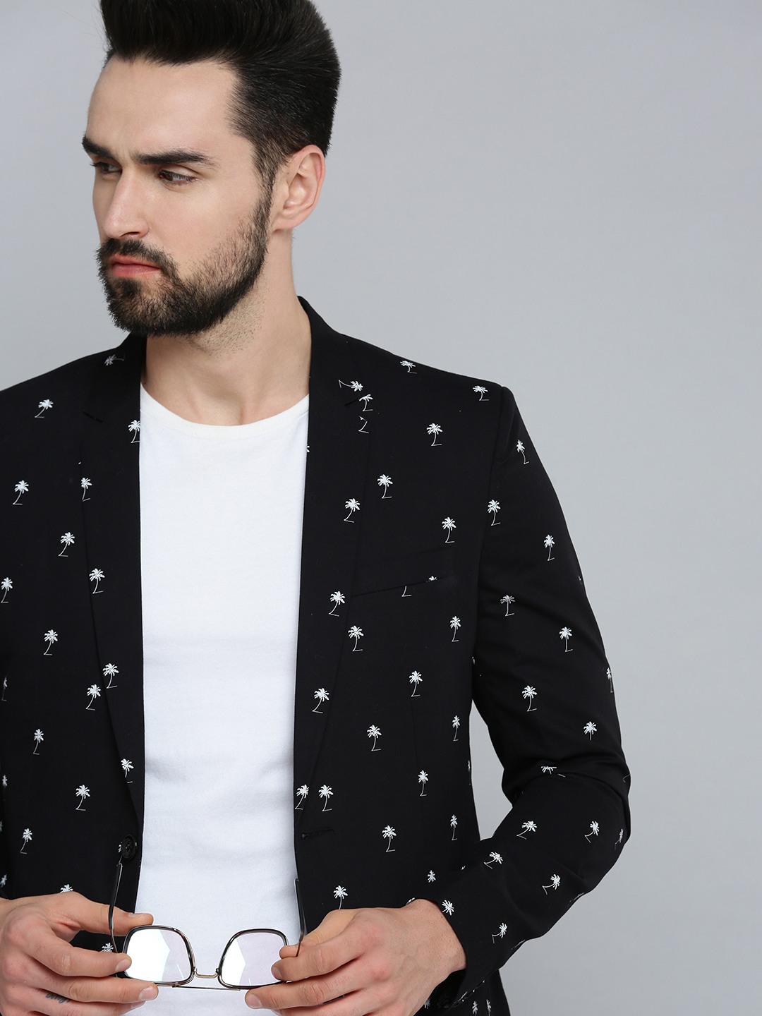 Printed blazers shop for boys