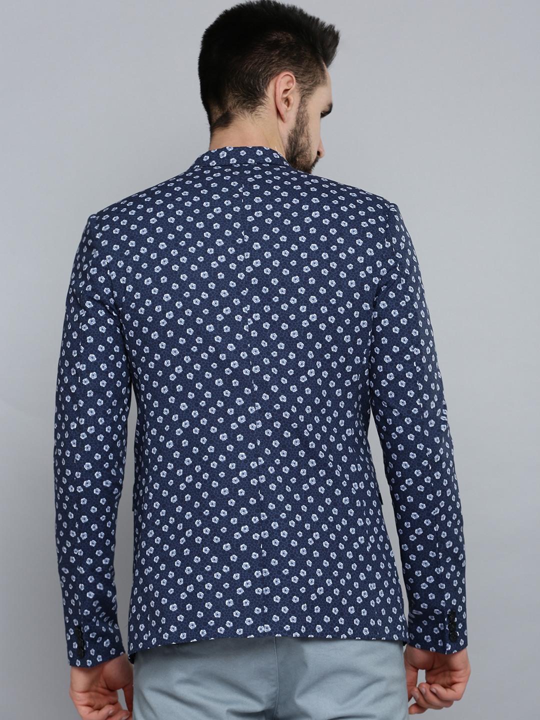 Polka dot blazer men cheap