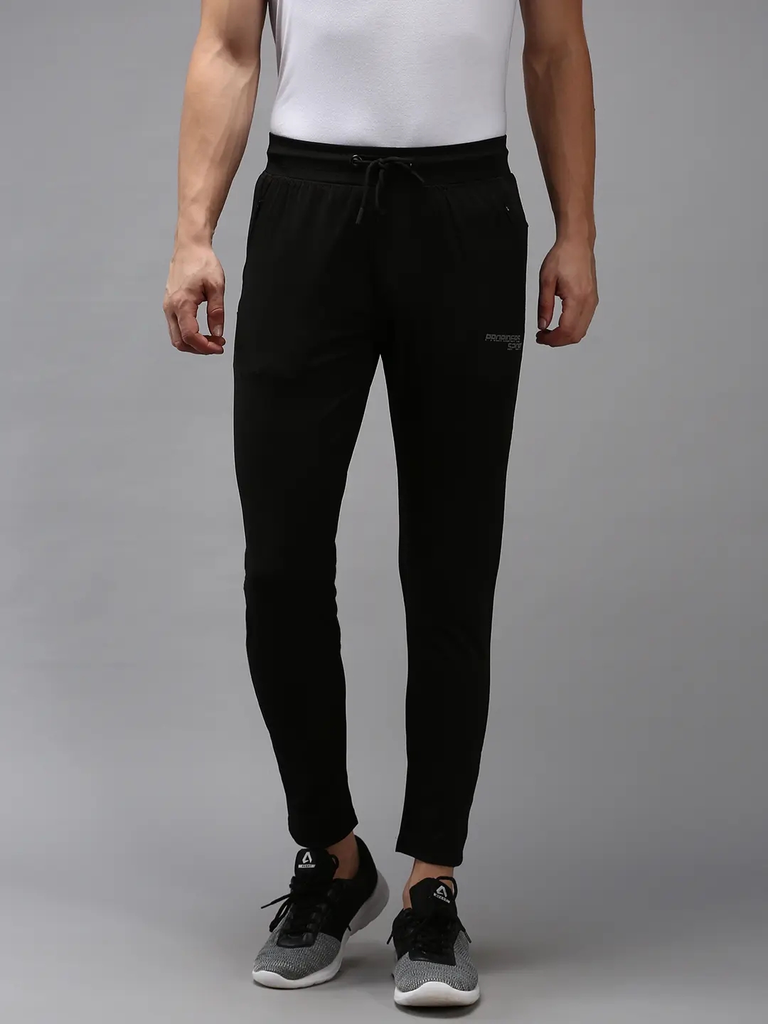 Showoff | SHOWOFF Men Black Solid  Regular Fit Track Pant 0
