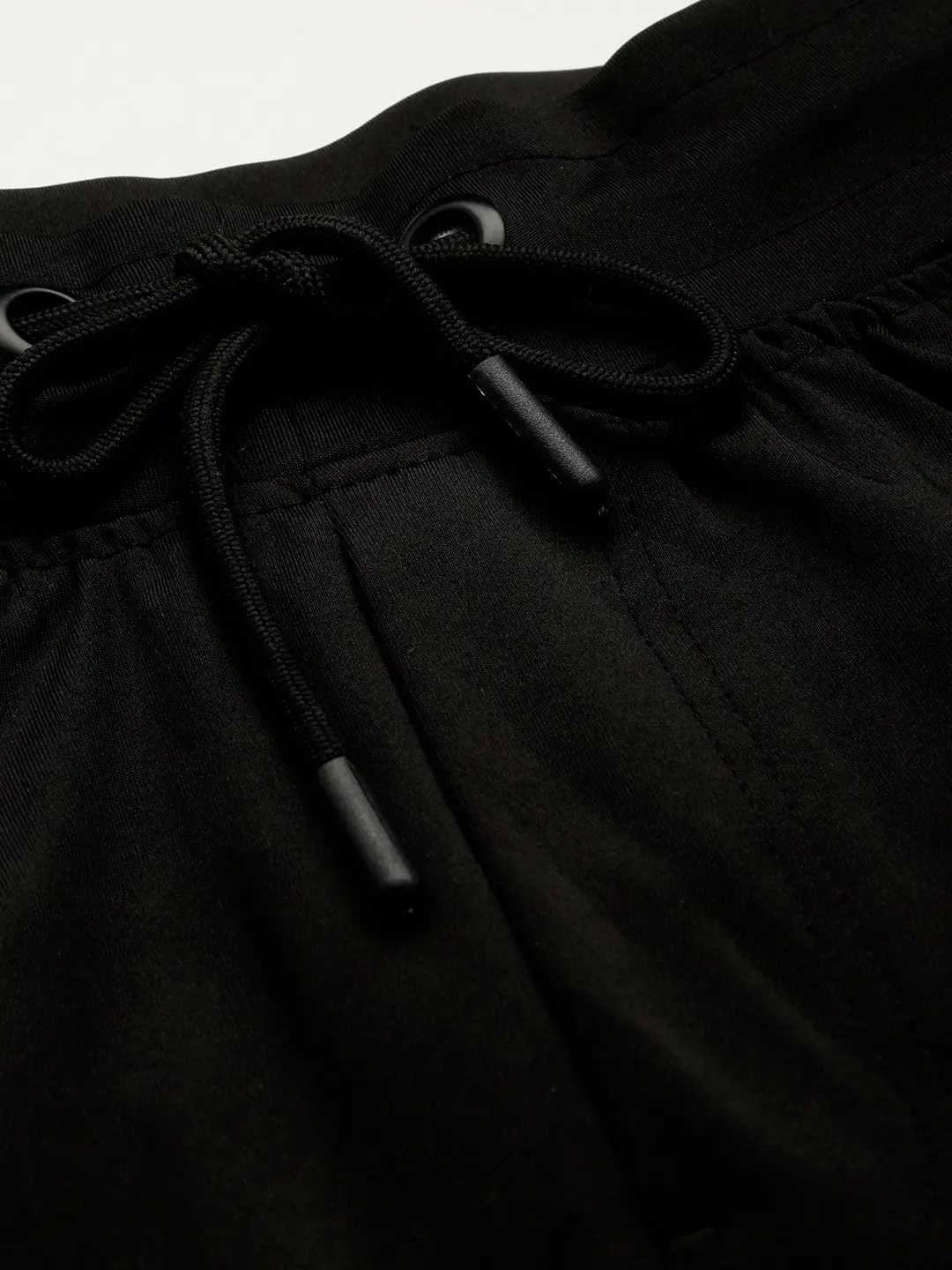 Showoff | SHOWOFF Men Black Solid  Regular Fit Track Pant 5