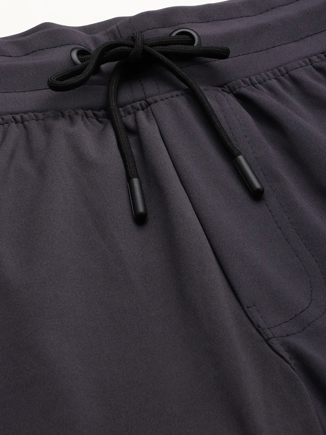 Showoff | SHOWOFF Men's Grey Regular Fit Solid Track Pant 5
