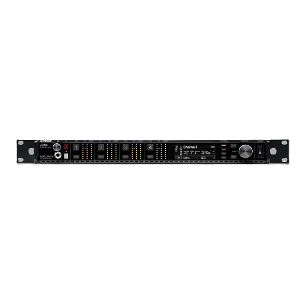 Shure AD4QUK=-A Axient Digital Quad-Channel Receiver (470–636 MHz) 4