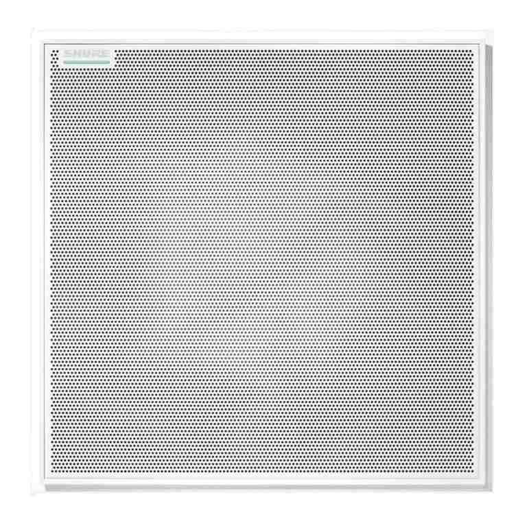 Shure MXA920W-S60CM Ceiling Array Microphone, Square, White 2