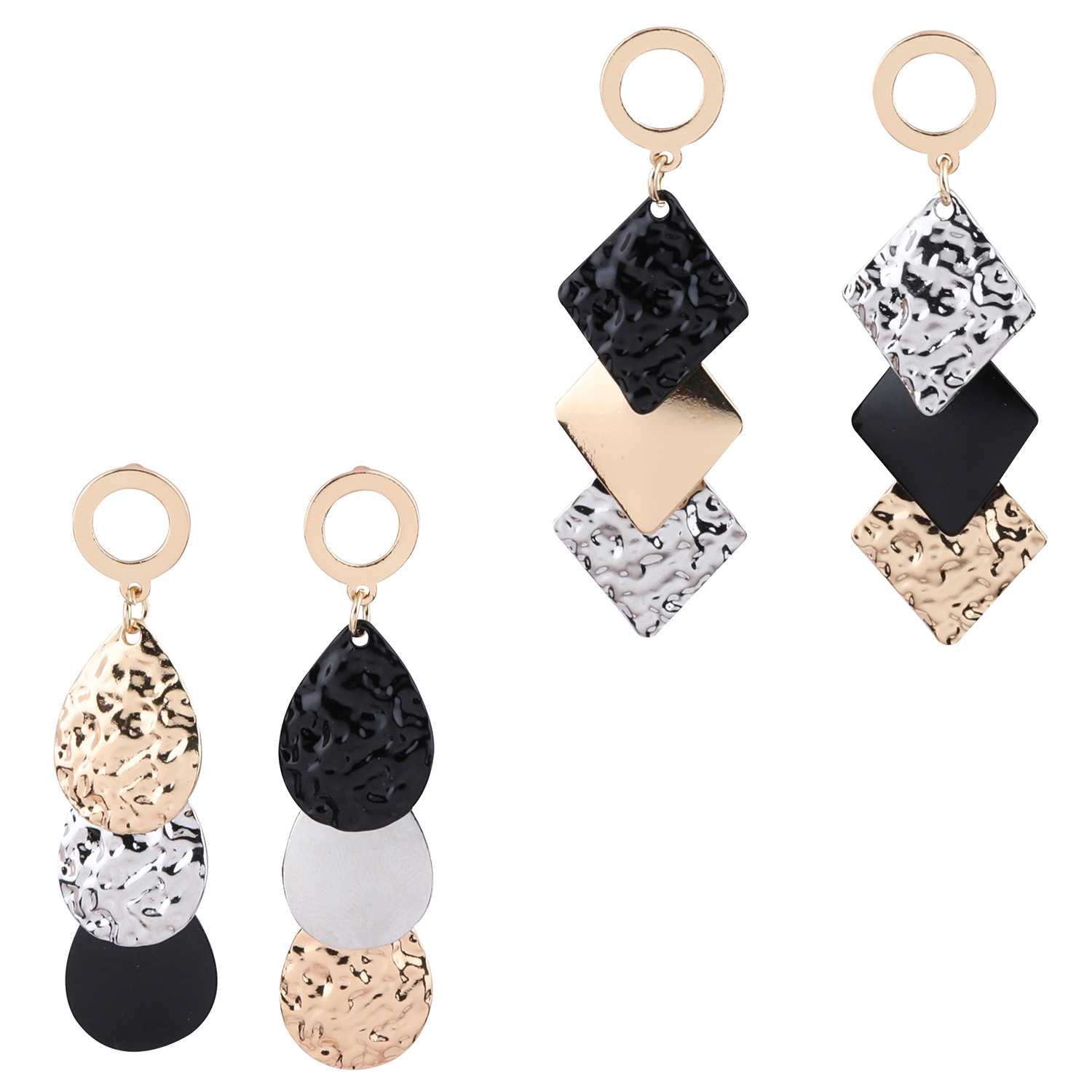 Flipkart.com - Buy Fashion Fusion Stylish, Party Wear, Designer Silver,  Earrings For Girls Alloy Drops & Danglers Online at Best Prices in India