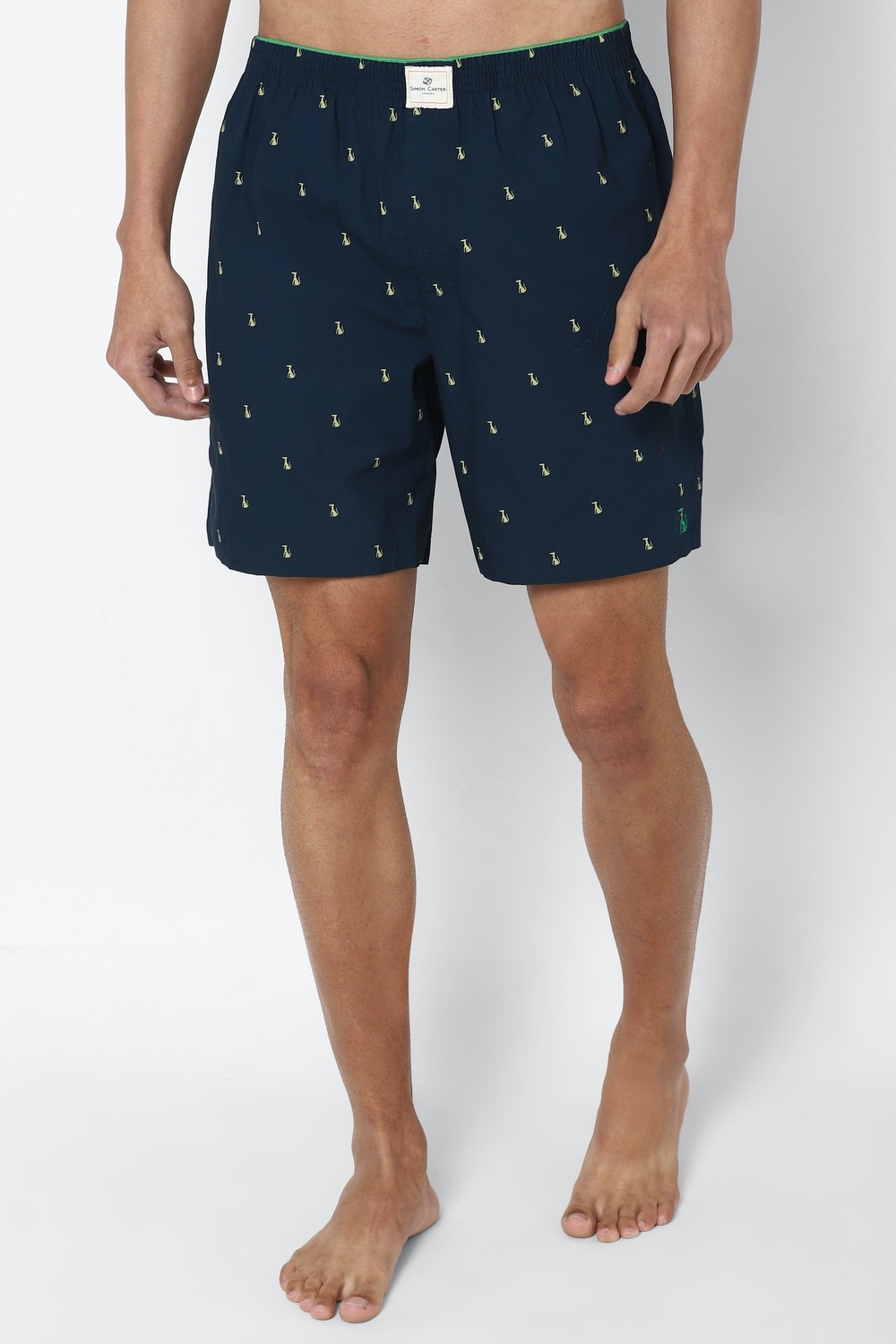 Simon Carter Navy Boxer Shorts