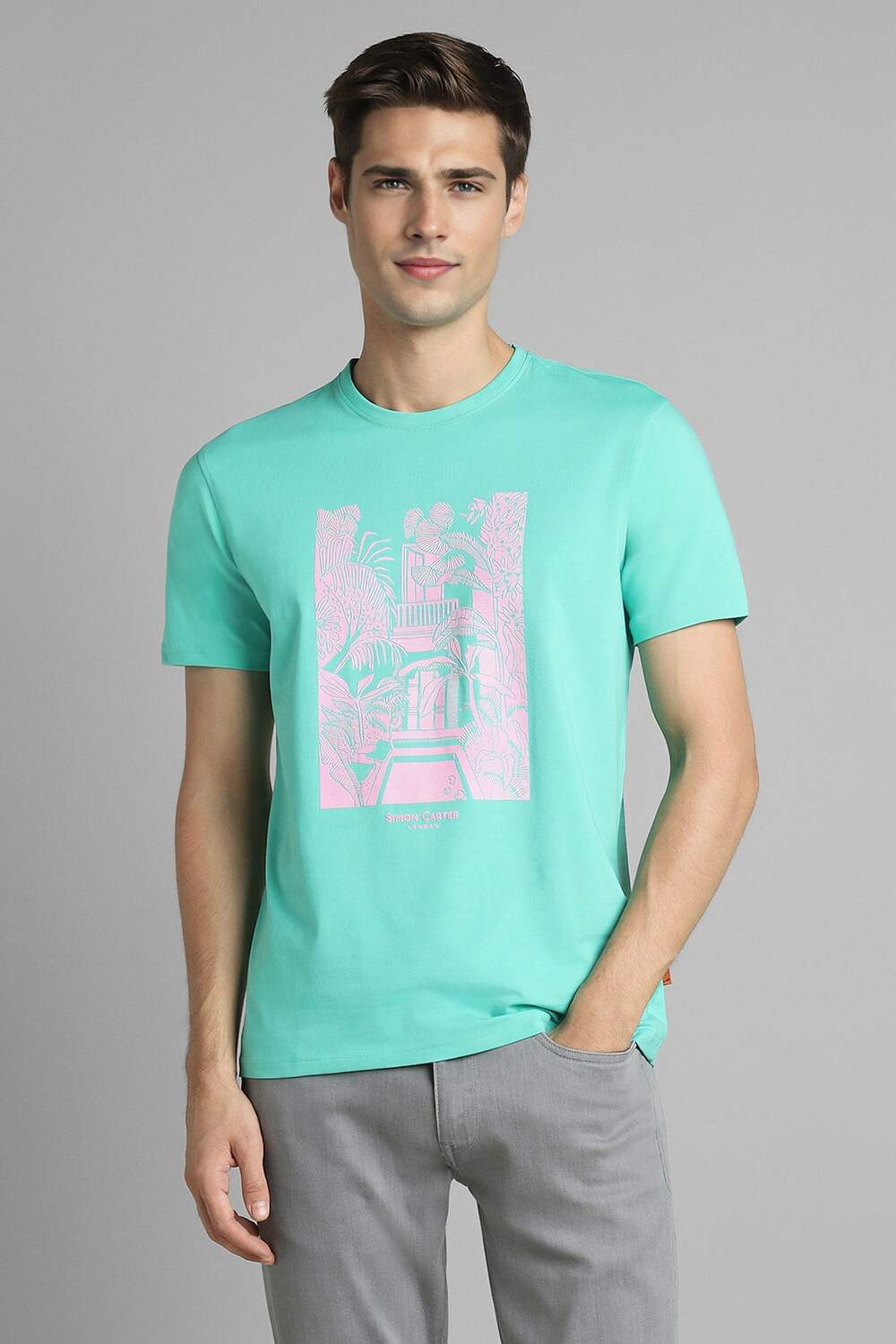 Simon Carter Green T-shirt