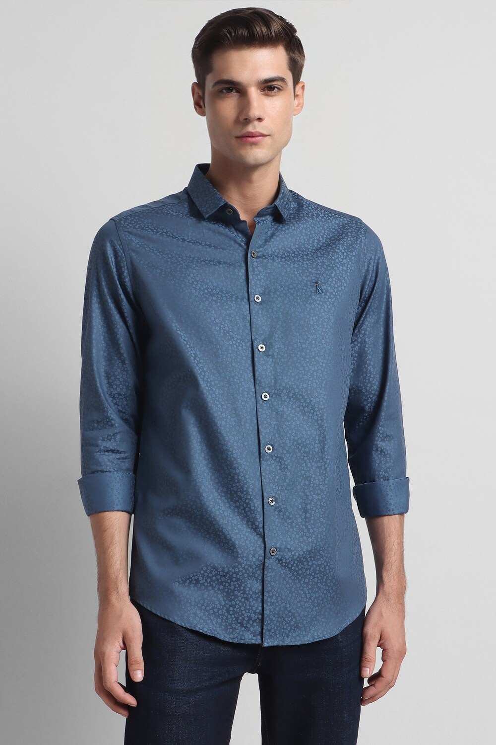 Simon Carter Blue Shirt