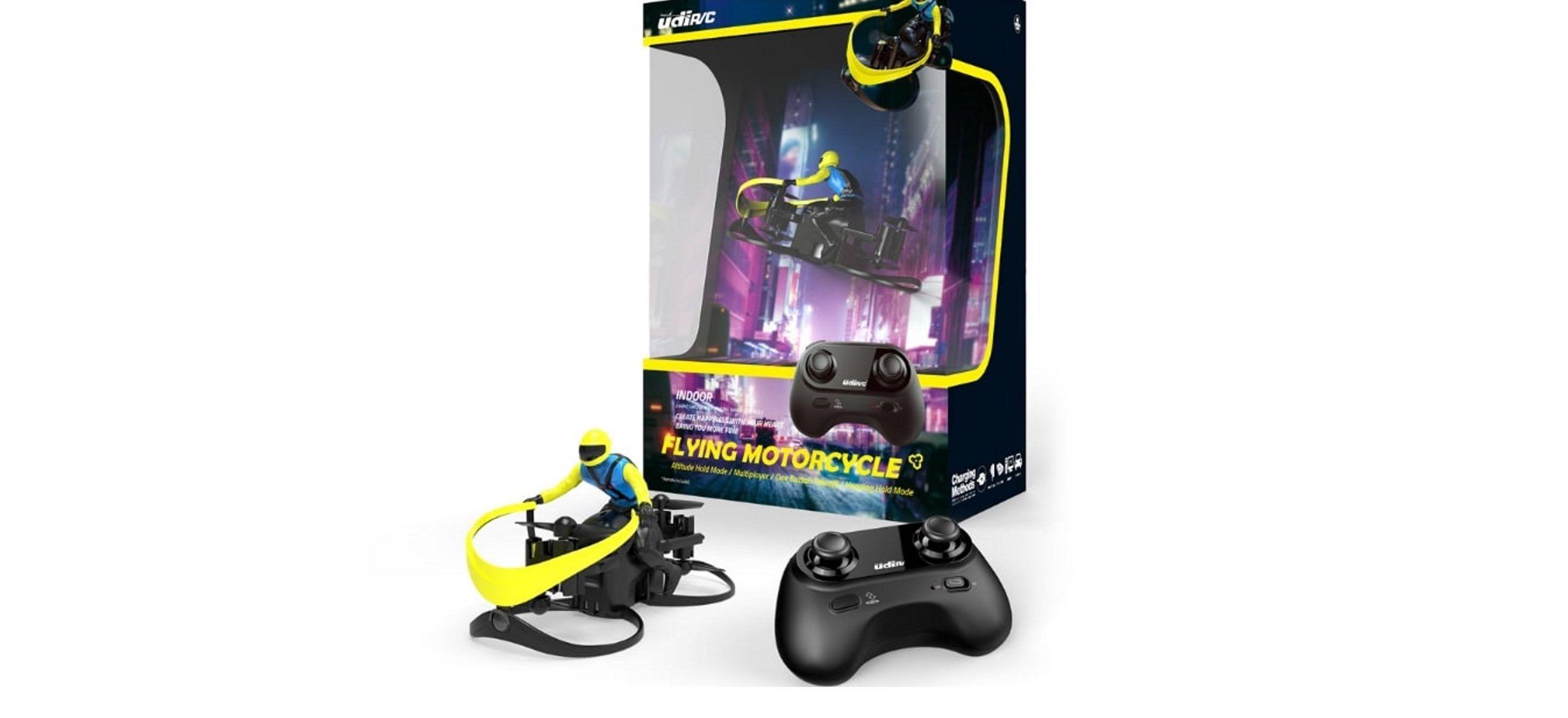 Sirius Toys Udirc U66 Flying Motorcycle Drone Remote Control Toys for Kids age 14Y+