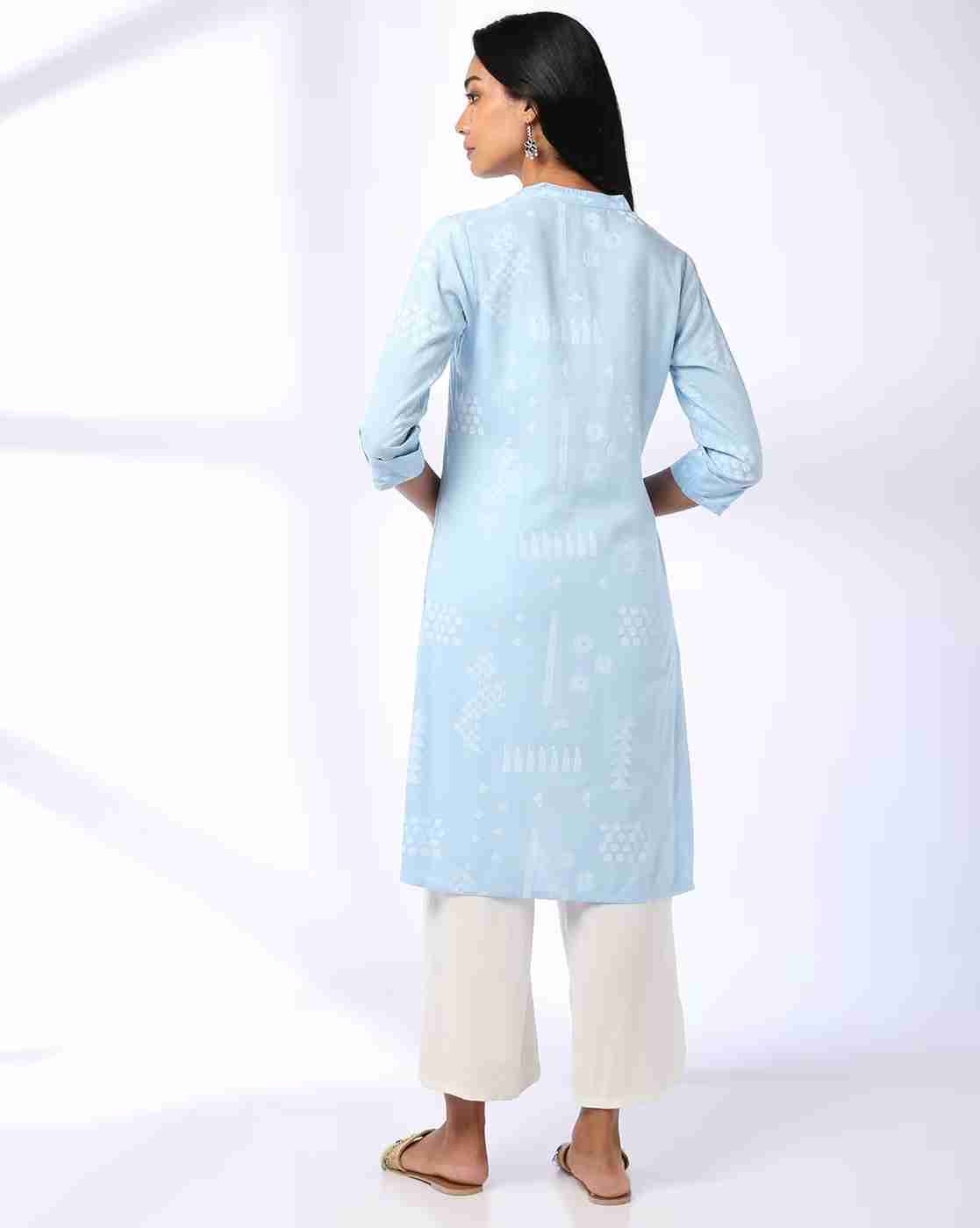 SIYAHI | Women Printed Straight Kurta|2