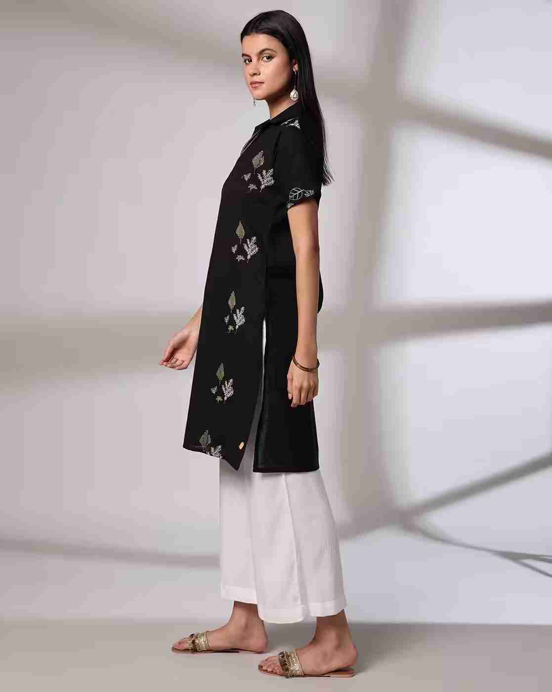 SIYAHI | Women Embroidered Straight Kurta