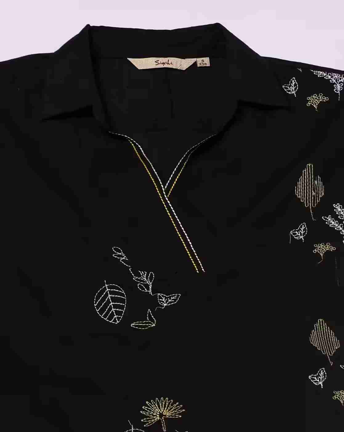 SIYAHI | Women Embroidered Straight Kurta|4